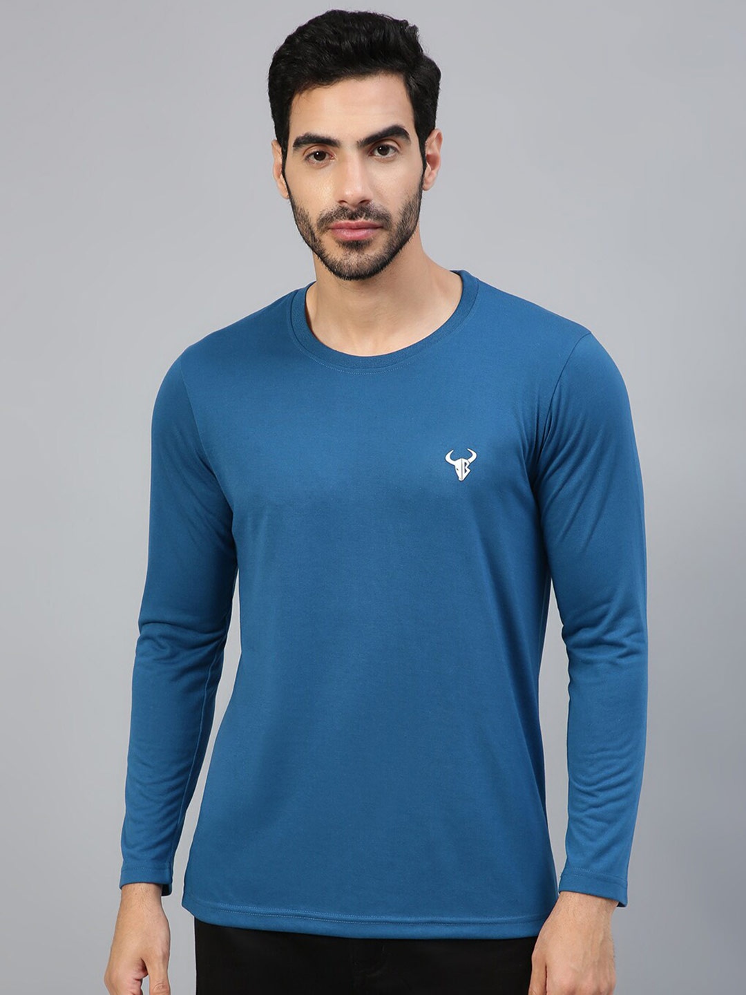 

FTX Men Teal Pockets T-shirt