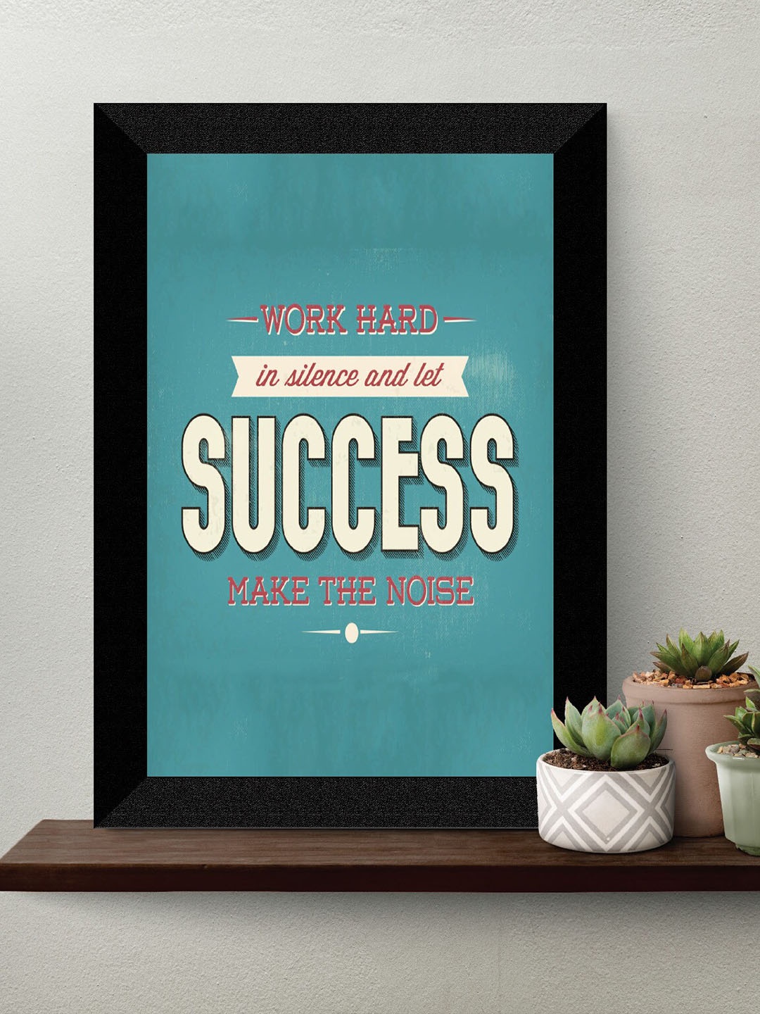 

SAF Green & Beige Motivational Printed Premium MDF Framed UV Textured Wall Art