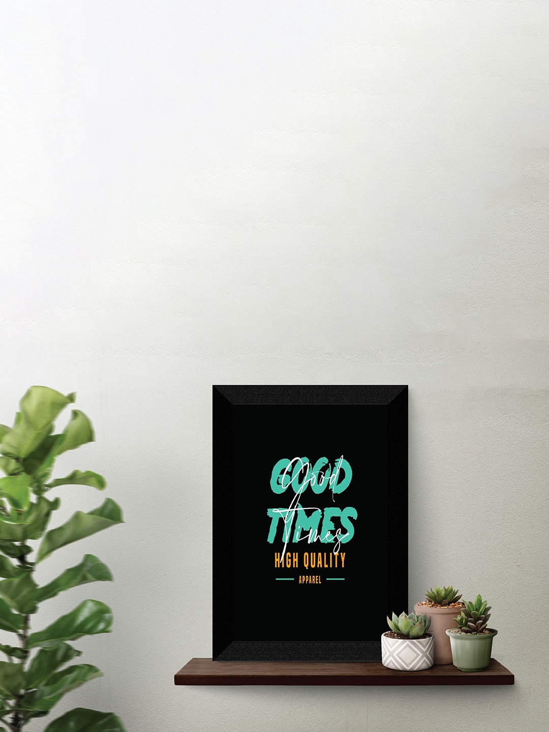 

SAF Black & Blue Motivational Quotes UV Textured Framed Wall Art