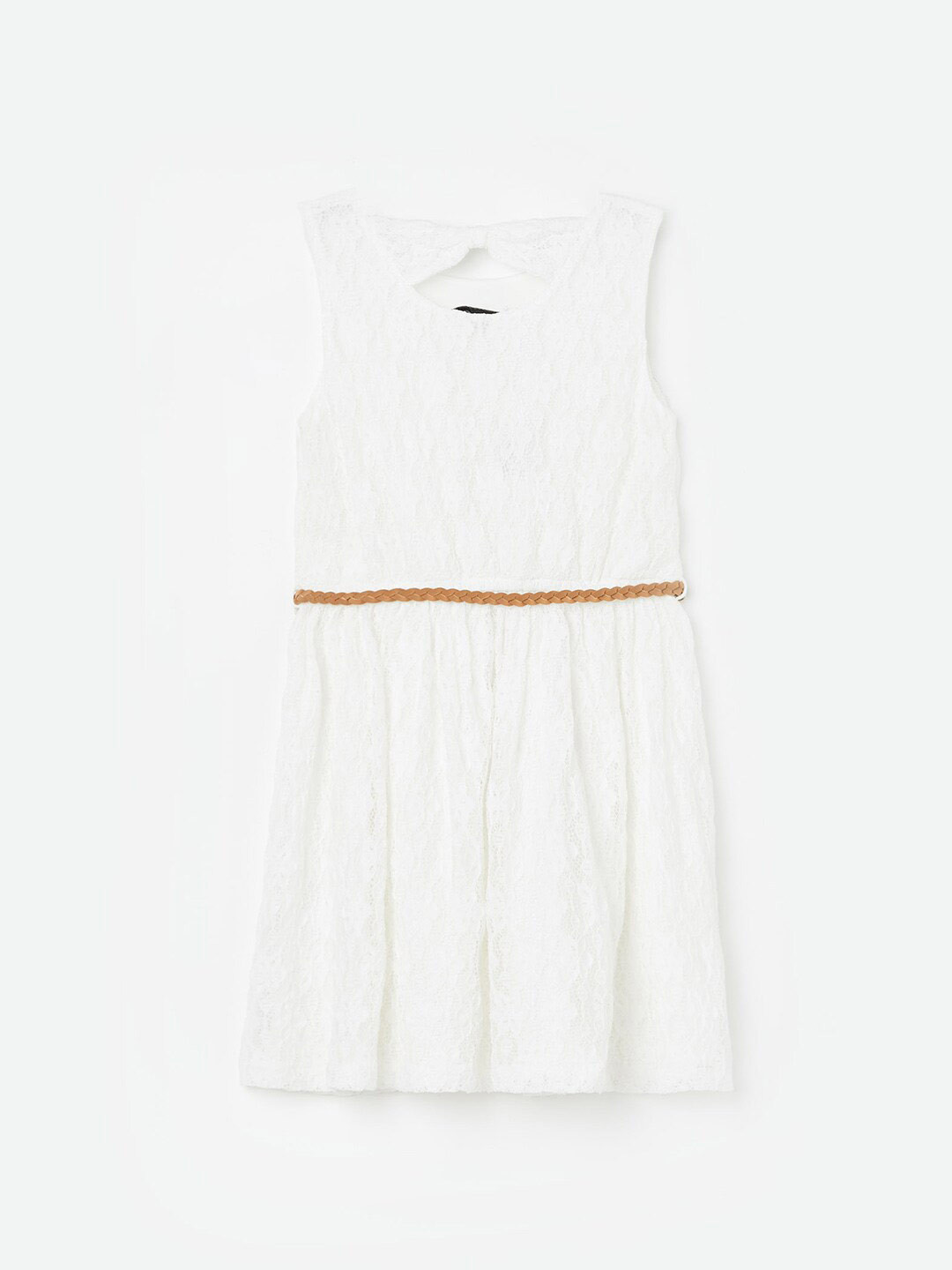 

Fame Forever by Lifestyle White Fit & Flare Dress