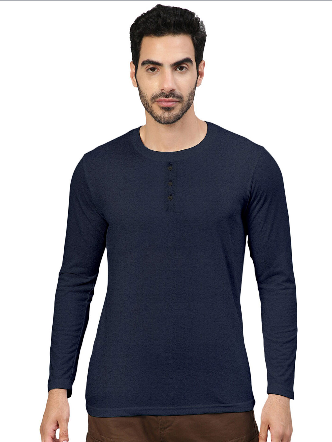 

FTX Round Neck Long Sleeves T-shirt, Blue