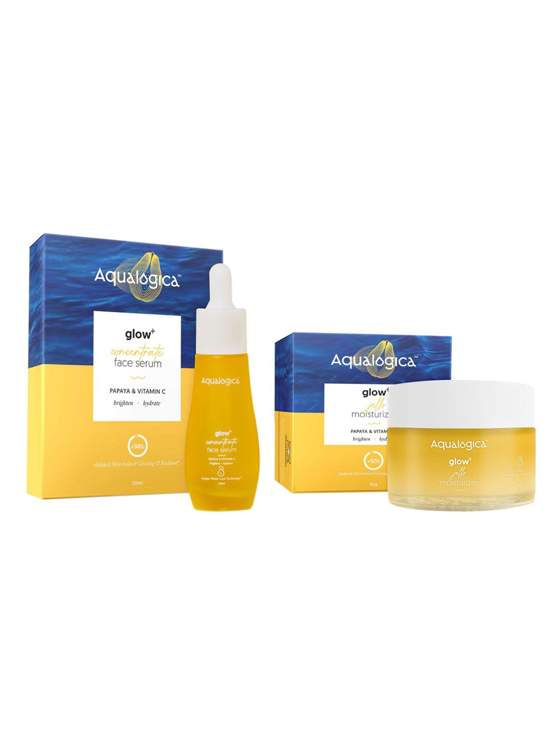 

Aqualogica Radiant Skin Glow+ Combo, Yellow