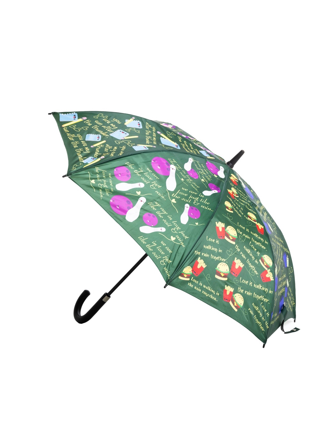 

Doodlicious Couple Tall Umbrella Doodle, Green