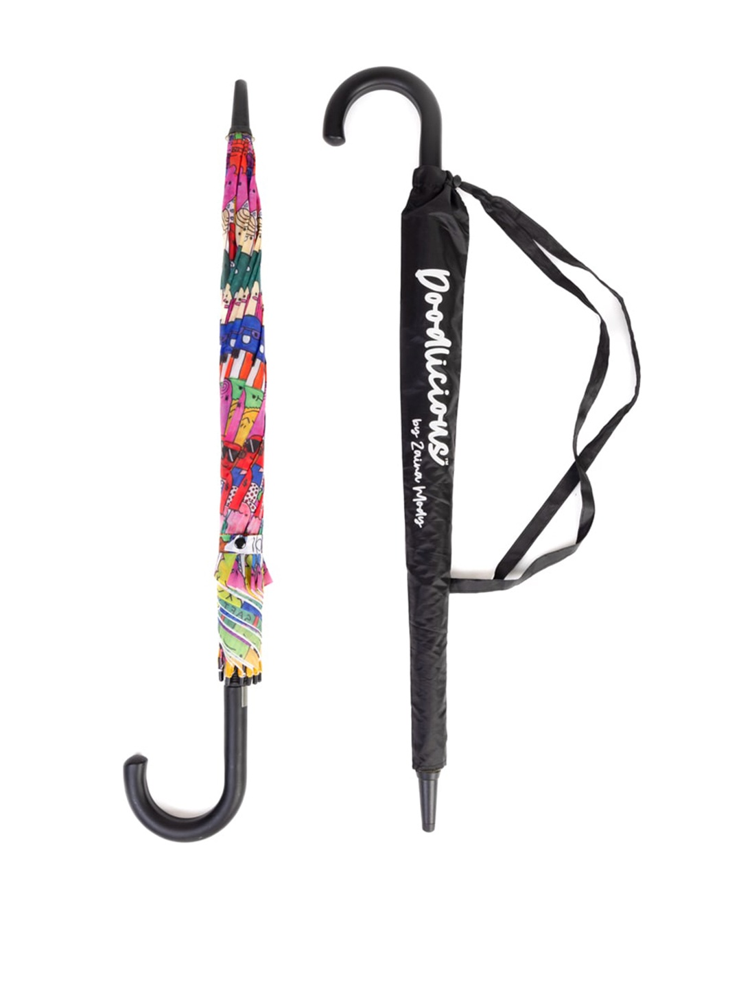 

Doodlicious Classic Tall Umbrella Doodle, Red