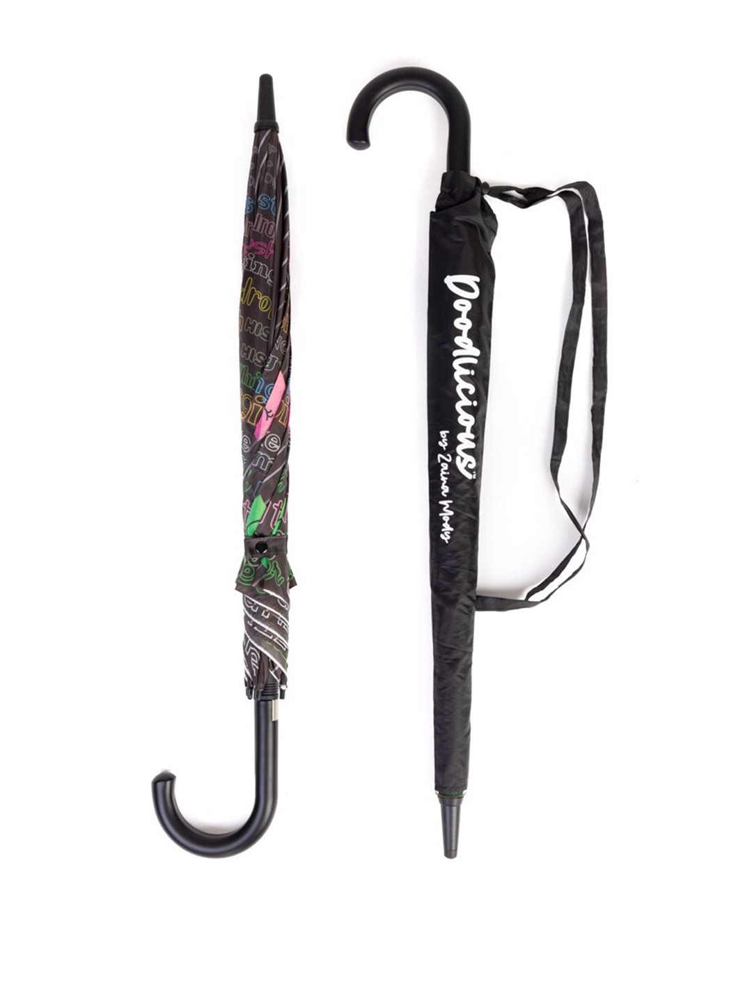 

Doodlicious Rain Sound Tall Umbrella Doodle, Brown