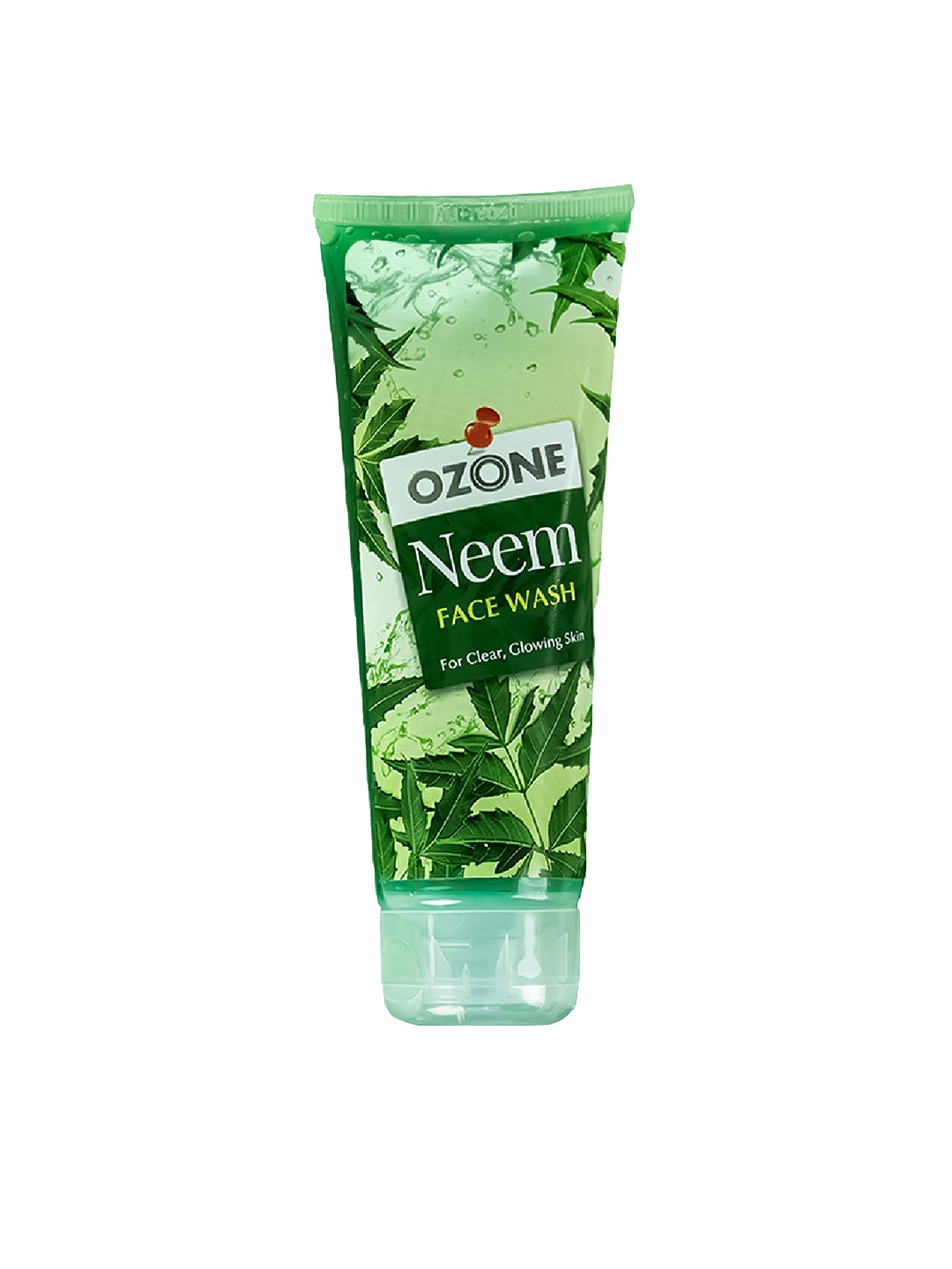 

Ozone Neem Face Wash with Aloe Vera & Lemon for Acne & Breakouts - 100ml, Green