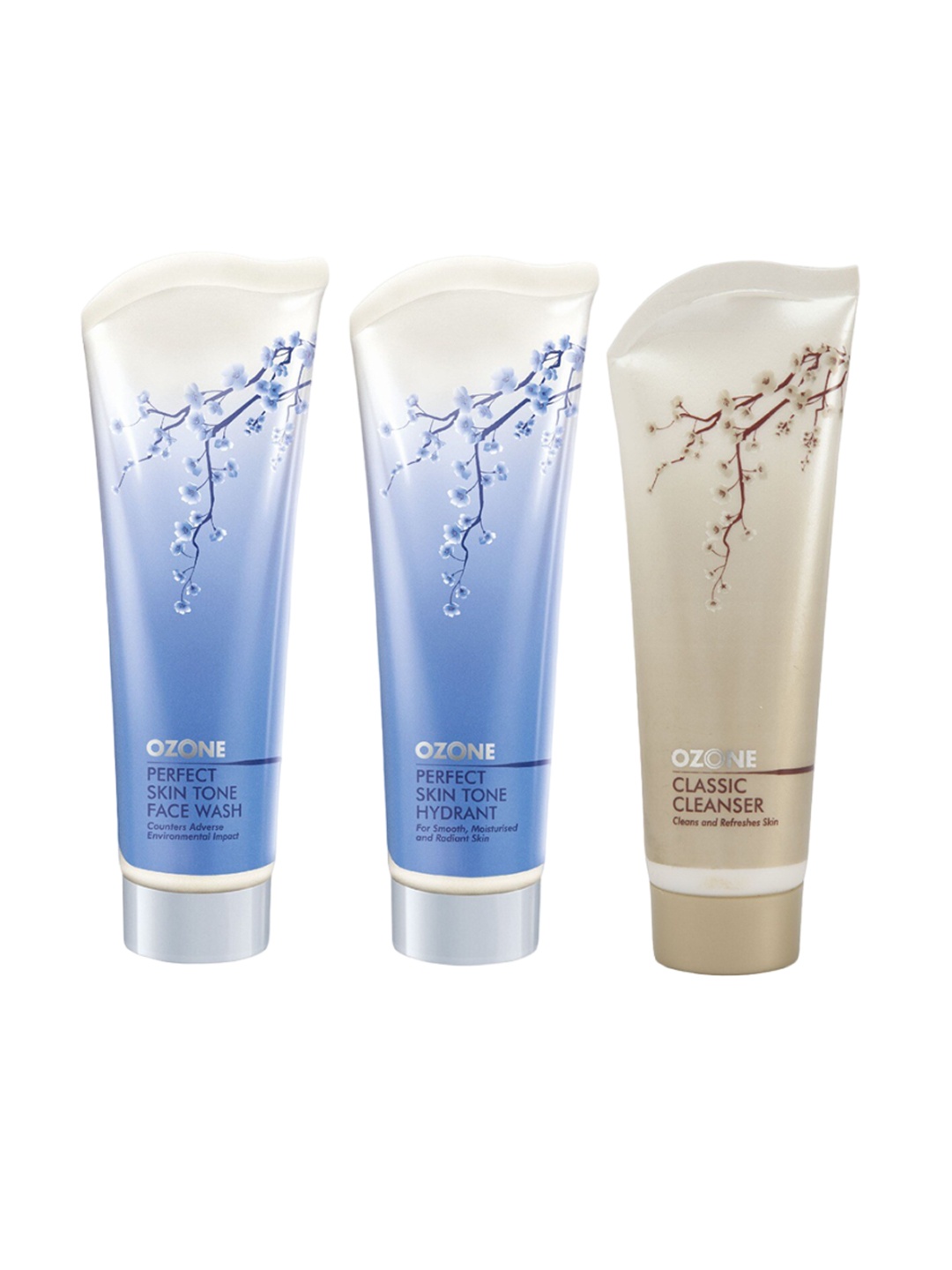 

Ozone Perfect Skin Tone Face Wash+Hydrant+Classic Cleanser - 300 ml, Blue