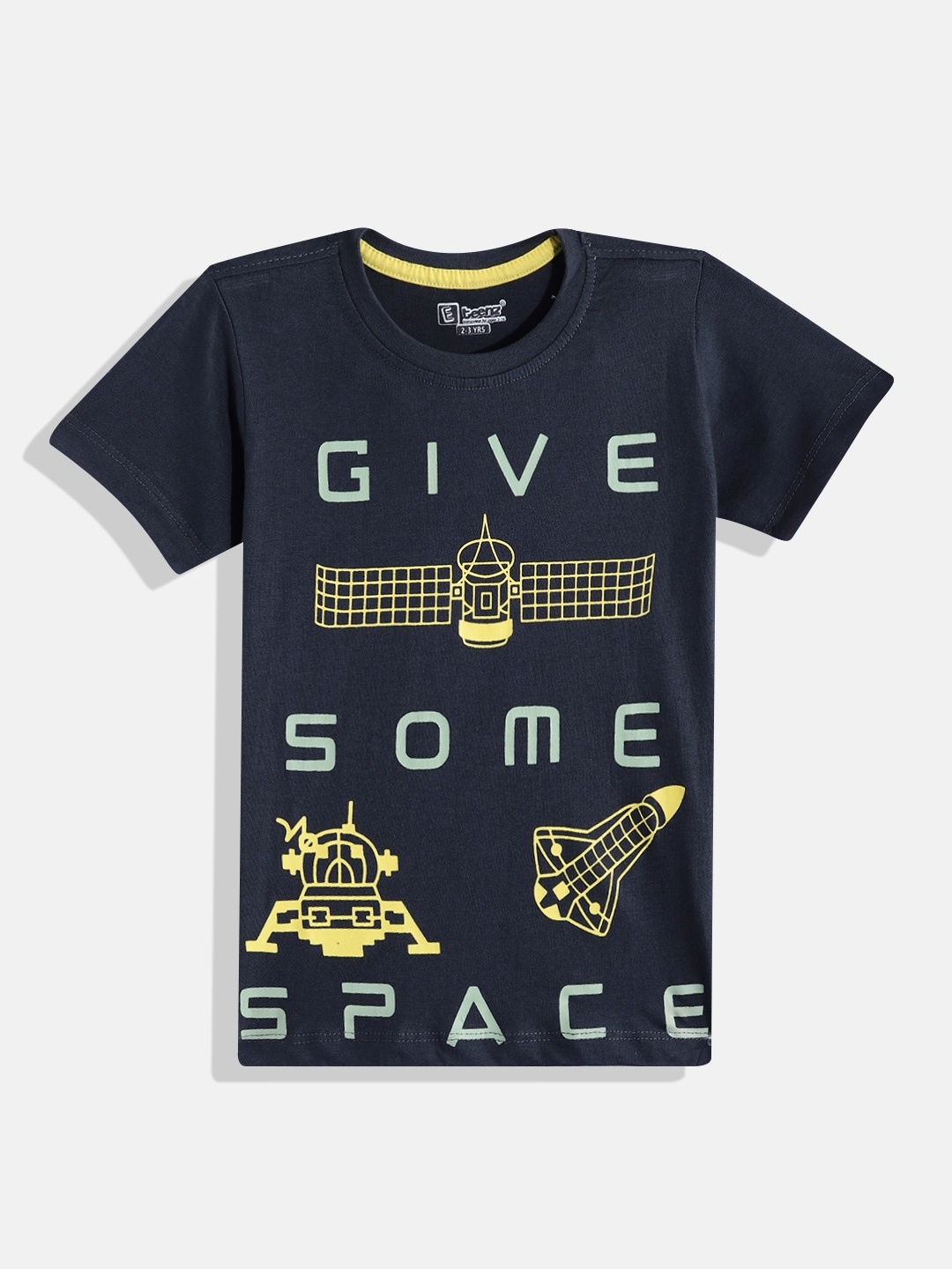 

Eteenz Boys Premium Cotton Graphic Printed T-shirt, Blue
