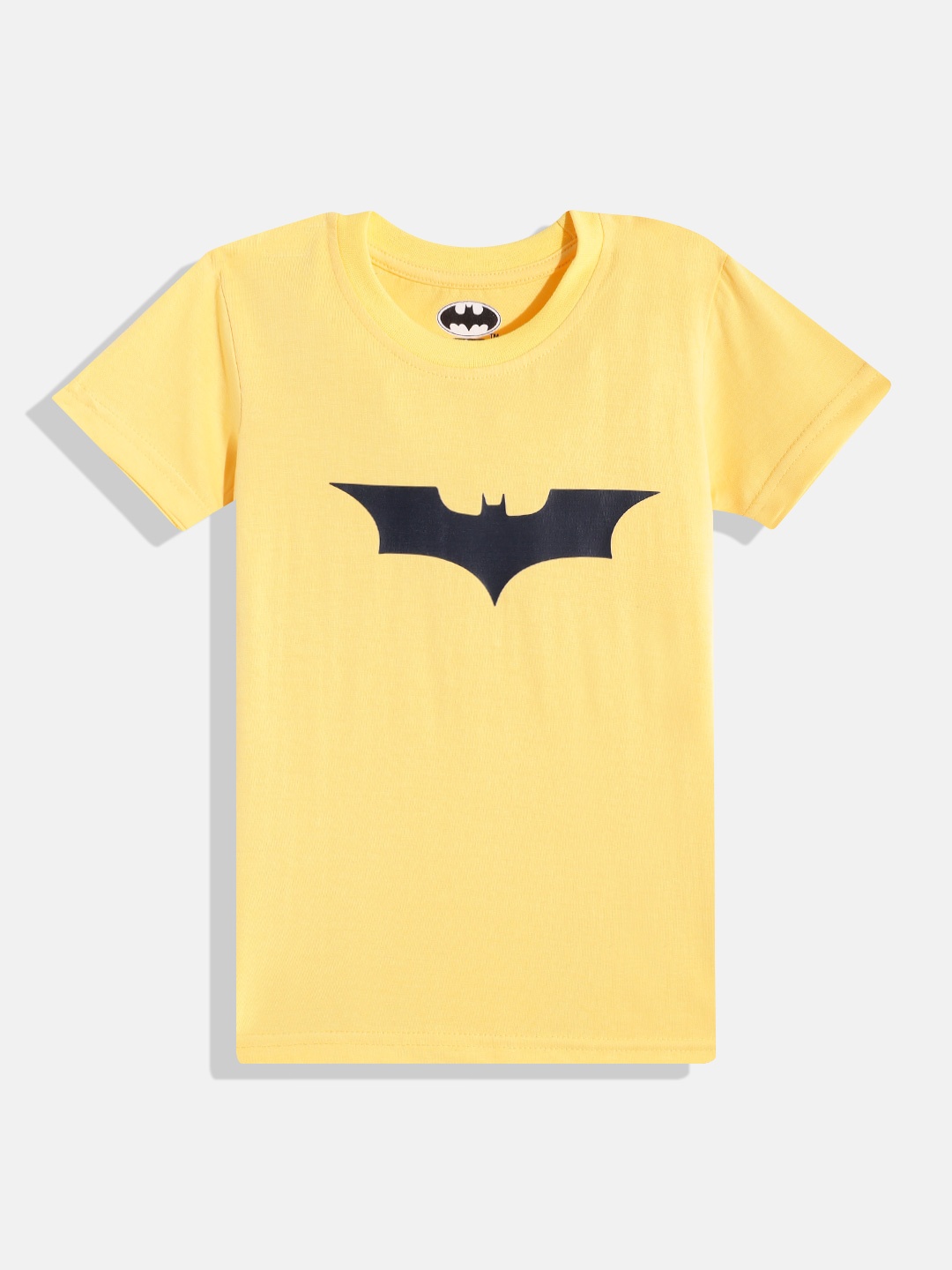 

Eteenz Boys Premium Cotton Batman Printed T-shirt, Yellow