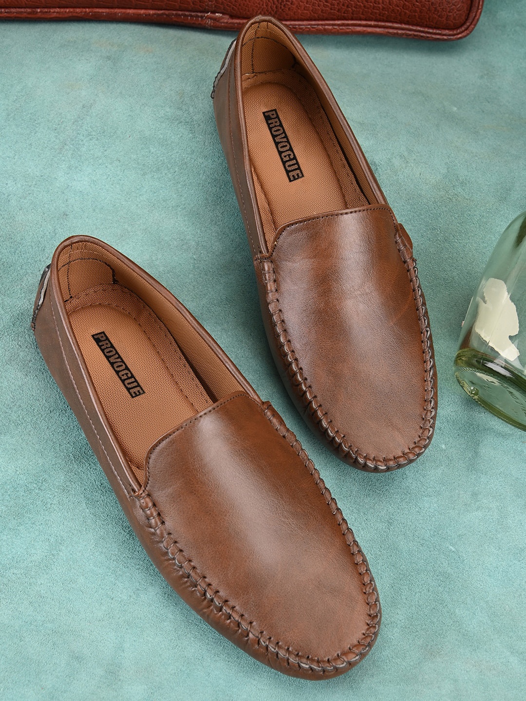 

Provogue Men Lightweight Loafers, Brown