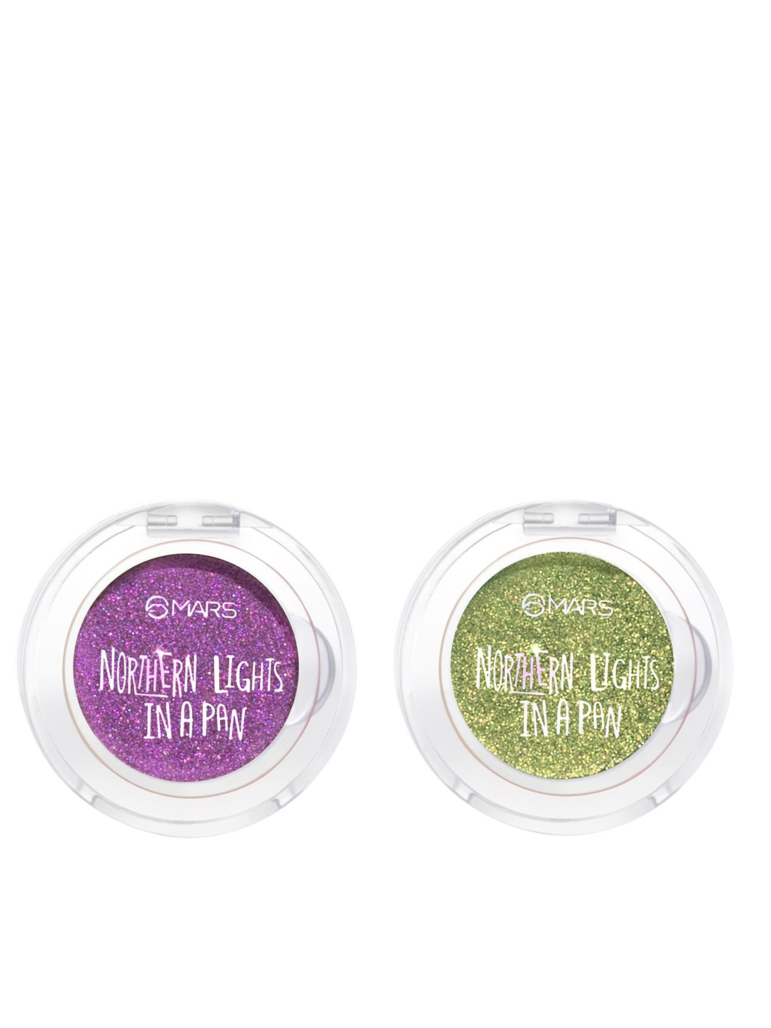 

MARS Pack of 2 Shimmer Eyeshadows Norwegian Nights 04 Canadian Gleam, Metallic