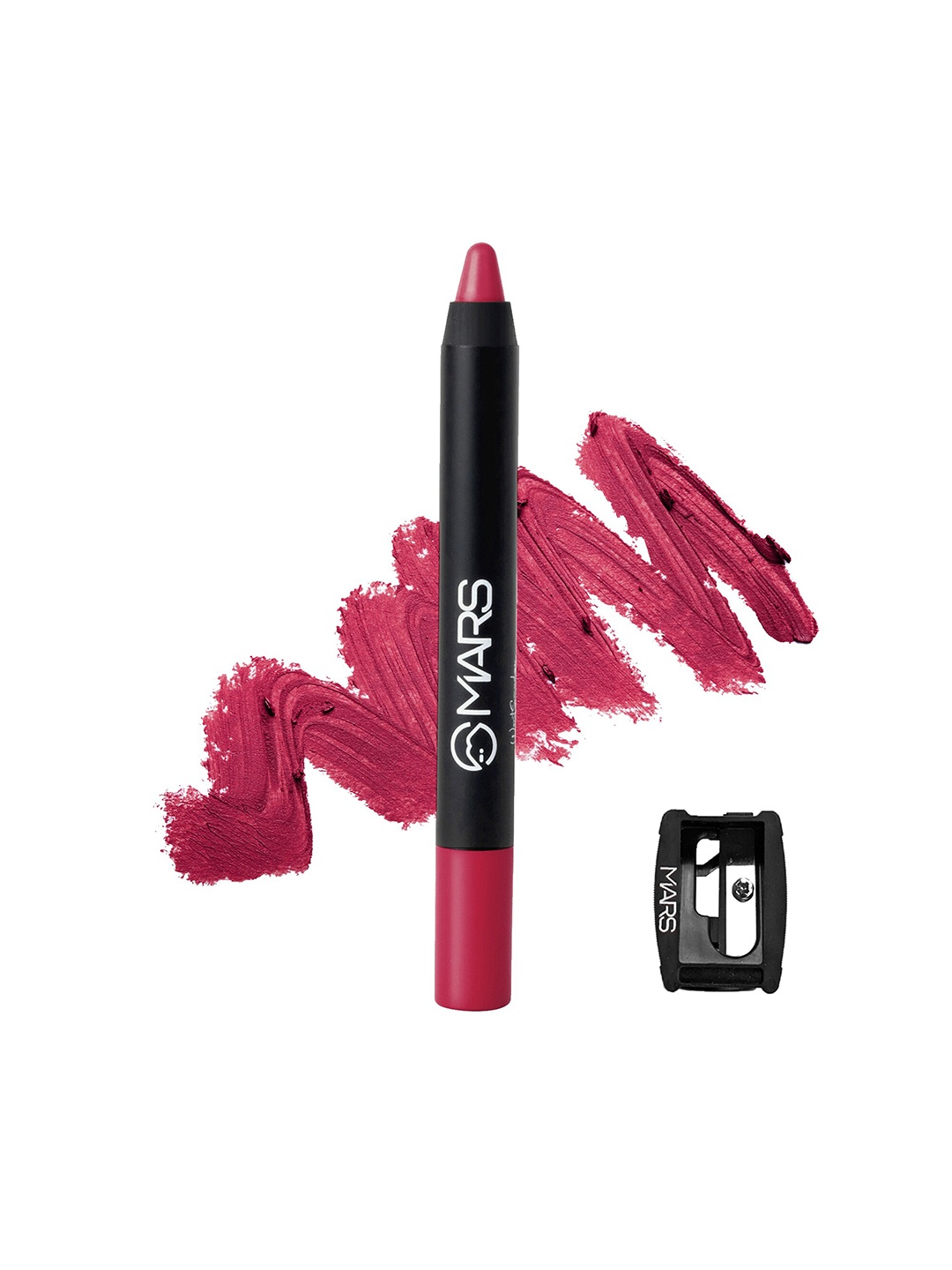 

MARS Won't Budge Won't Smudge Non Transfer Lip Crayon & Sharpener 3.5g - I Am Confident, Pink