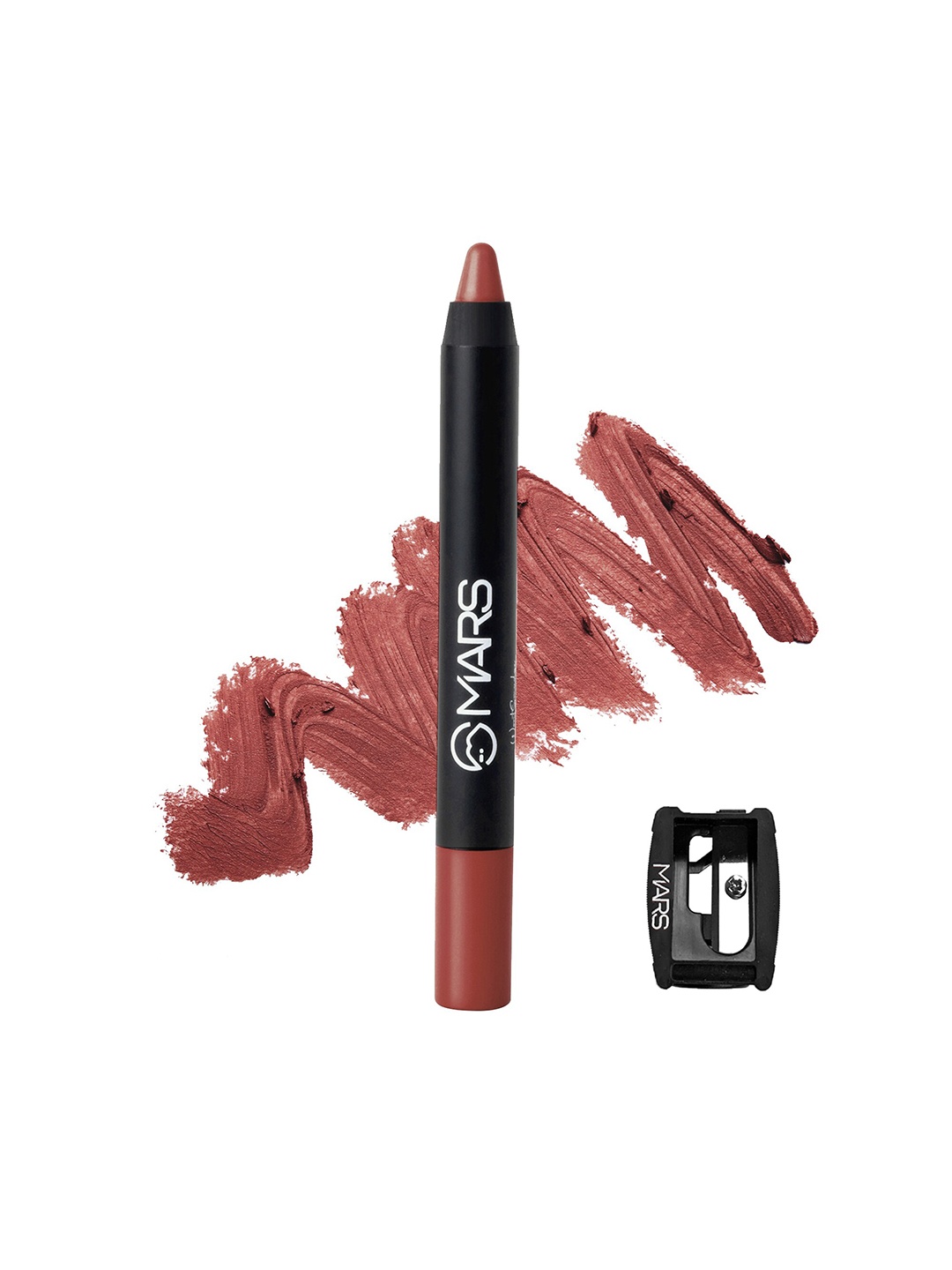 

MARS Won't Budge Won't Smudge Lip Crayon With Sharpener 3.5g - Lets Get It, Brown