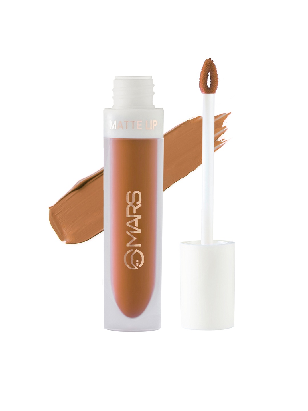 

MARS Transfer Proof Long Lasting Matte Liquid Lipstick 4.5ml - Pumpkin Chai Latte 07, Coffee brown