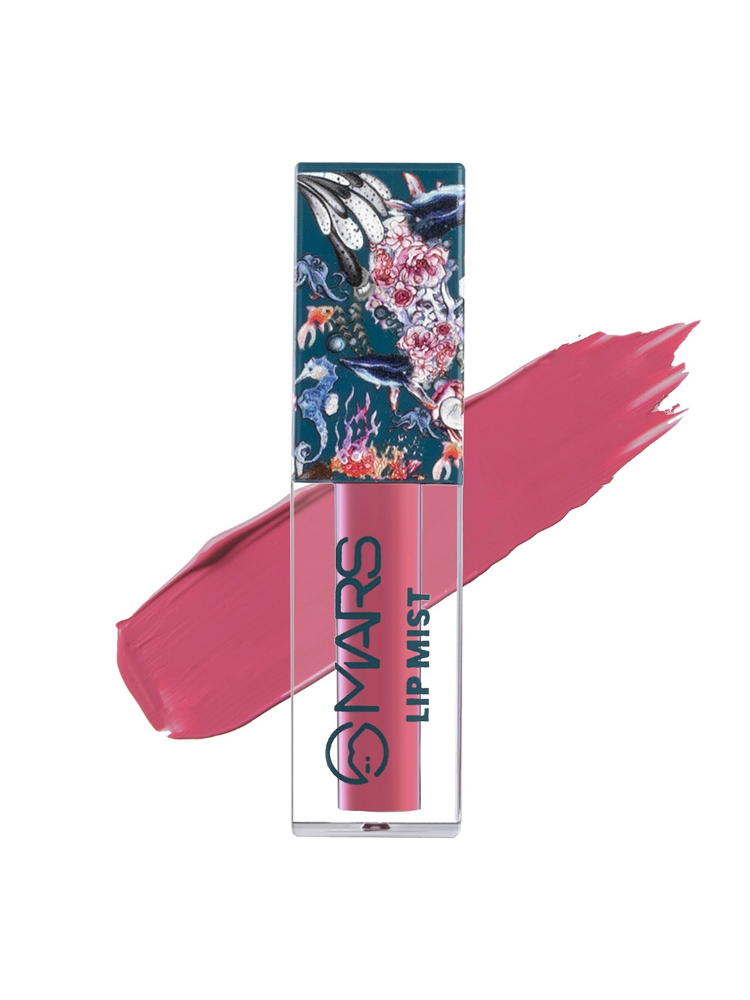 

MARS Lip Mist Long Lasting Transfer Proof Matte Liquid Lipstick 4.5ml - Dive In 08, Pink