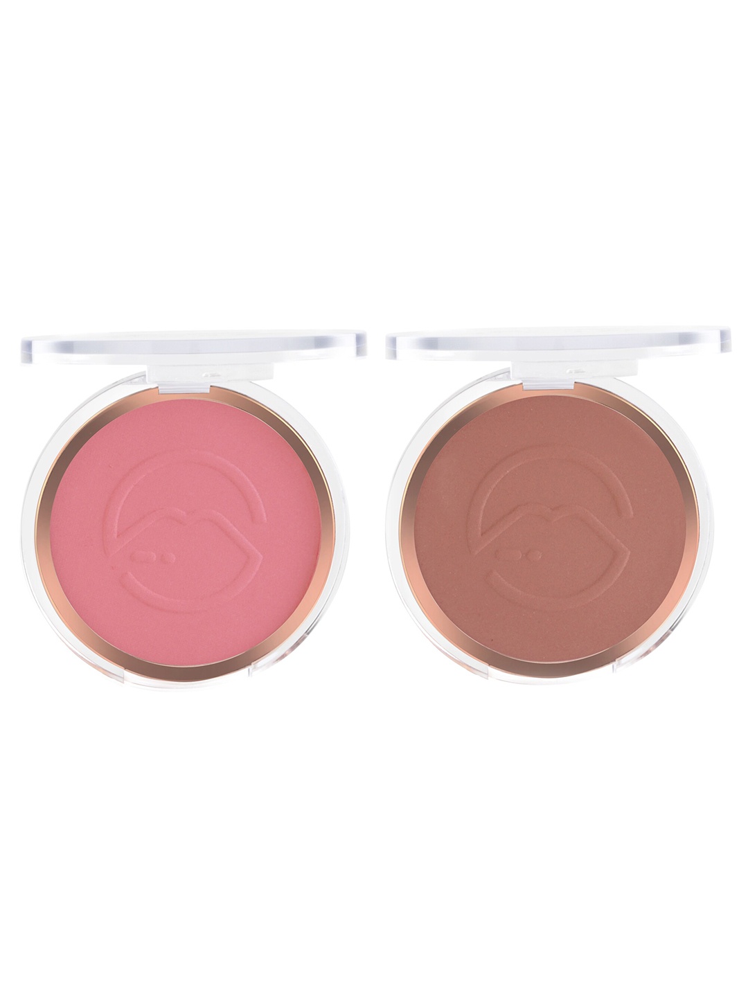 

MARS Set of 2 Flush of Love Highly Pigmented Matte Face Blusher - Shade 02 & 04, Brown