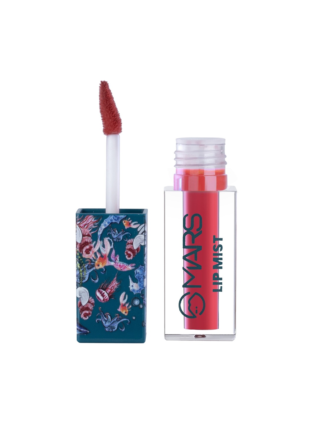

MARS Lip Mist Long Lasting Transfer Proof Matte Liquid Lipstick 4.5 ml - Salty 05, Red