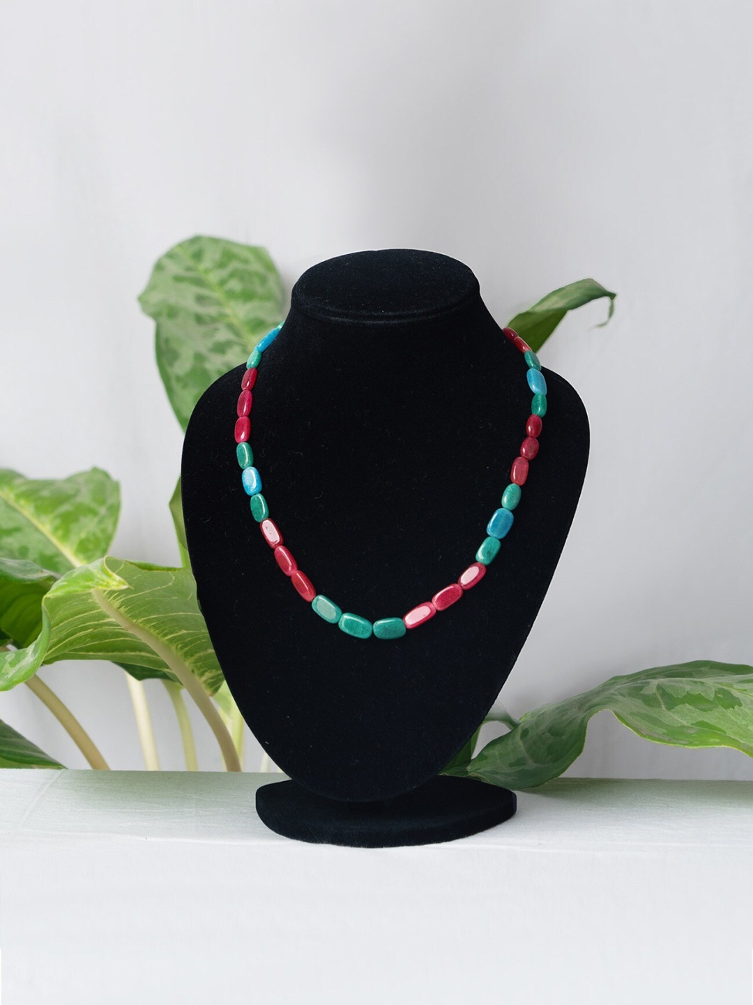 

Unnati Silks Beaded Casual Necklace, Multi