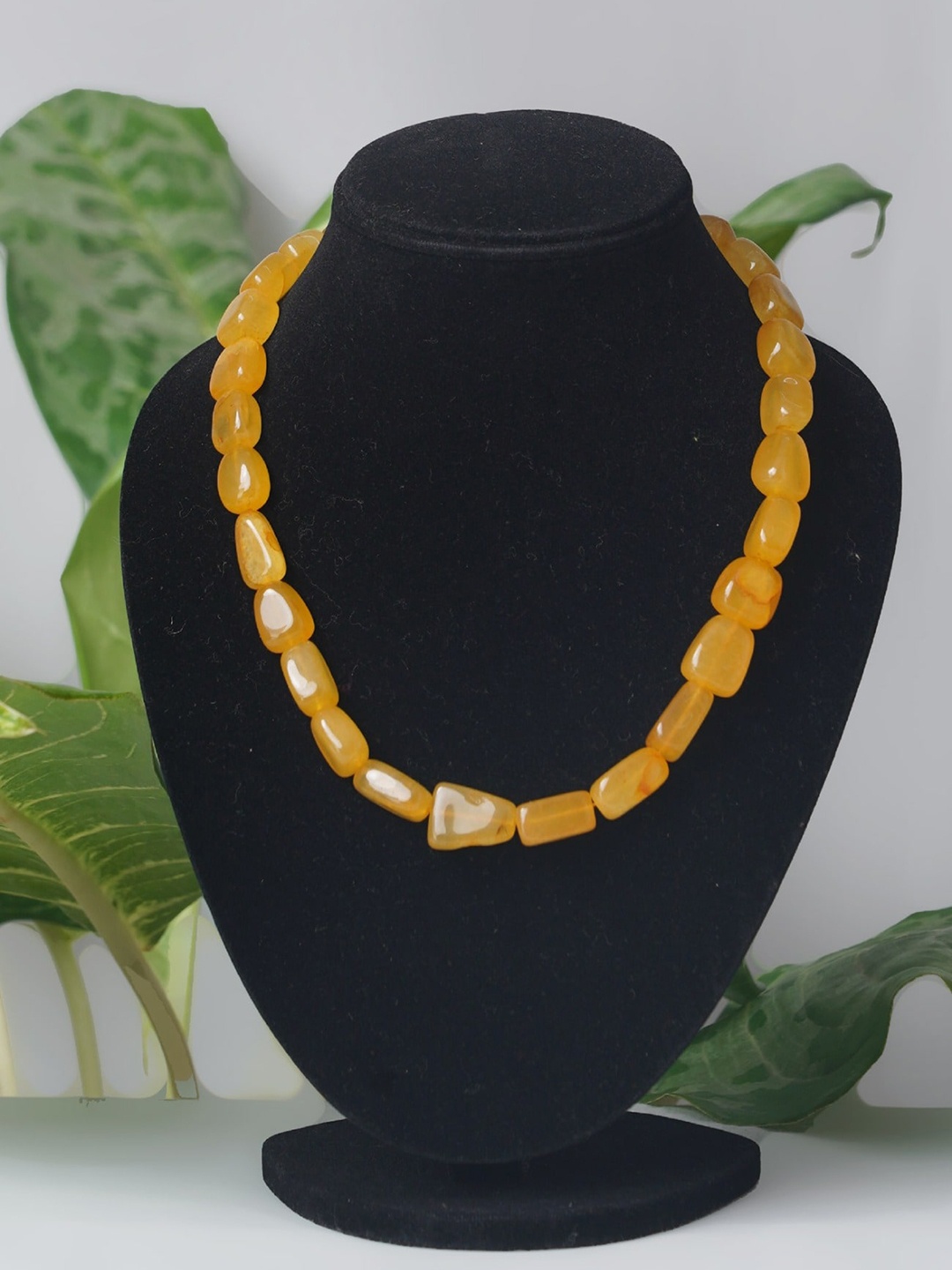 

Unnati Silks Handcrafted Necklace, Yellow