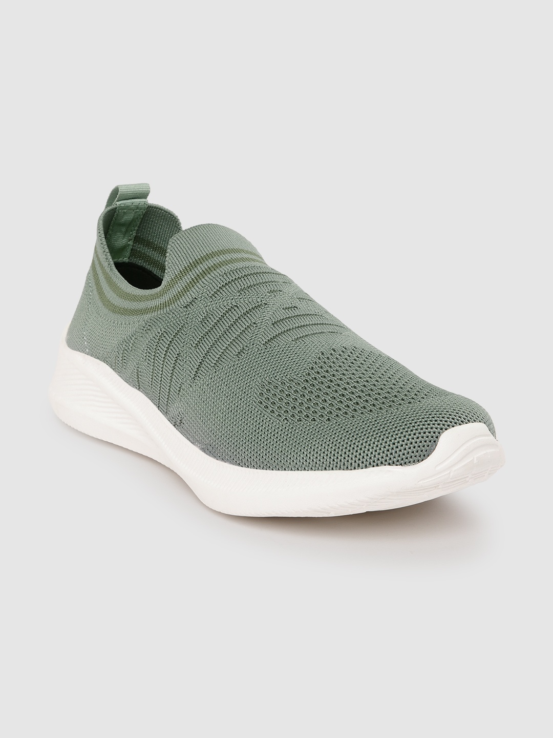 

Liberty Men Woven Design Walking Shoes, Green