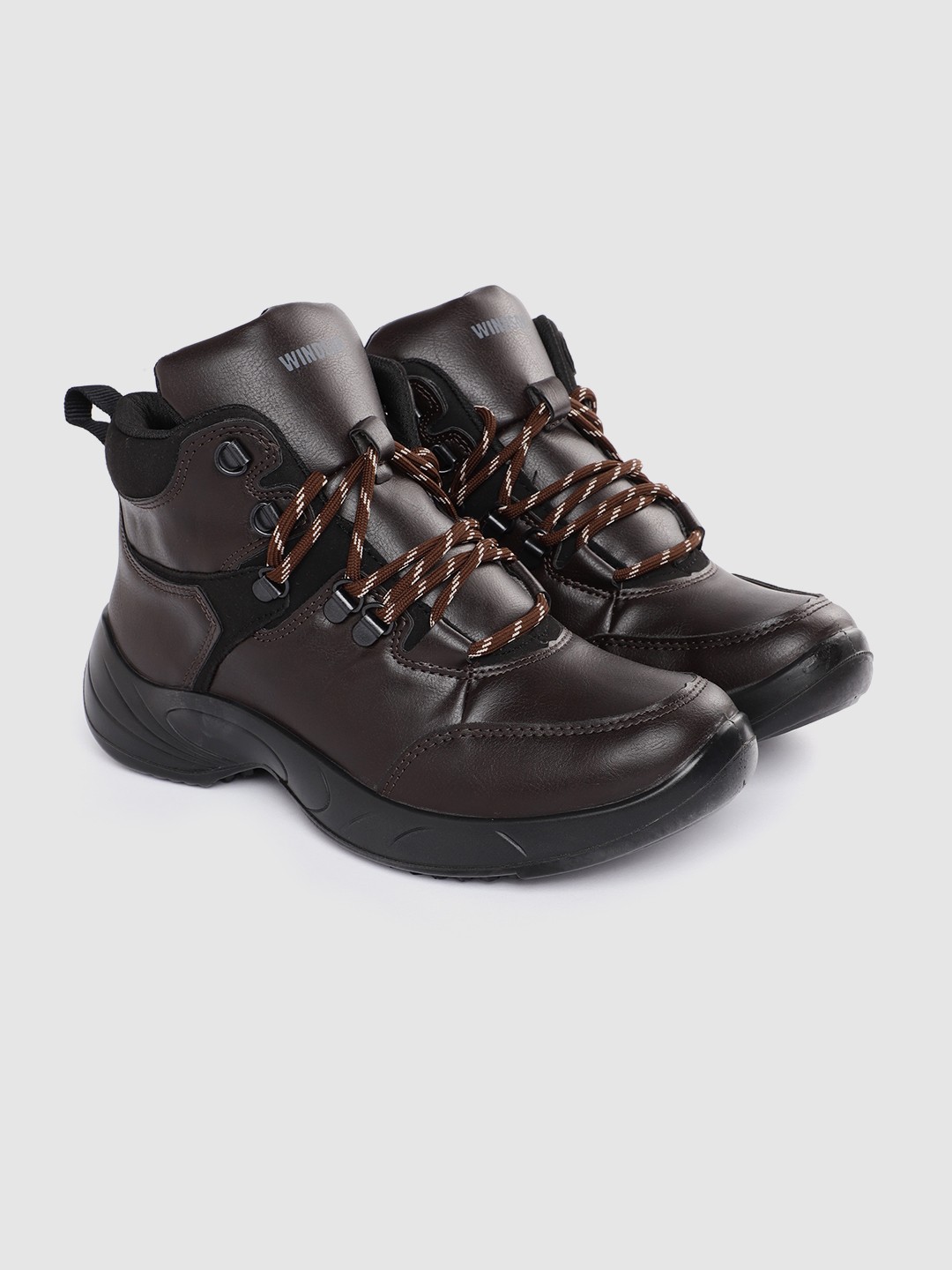 

Liberty Men Mid-Top Everyday Sneakers, Coffee brown