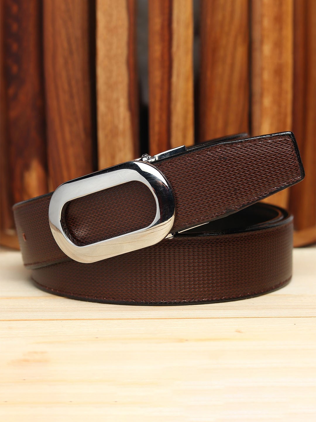 

Kastner Men Artificial Leather Formal Belt, Brown