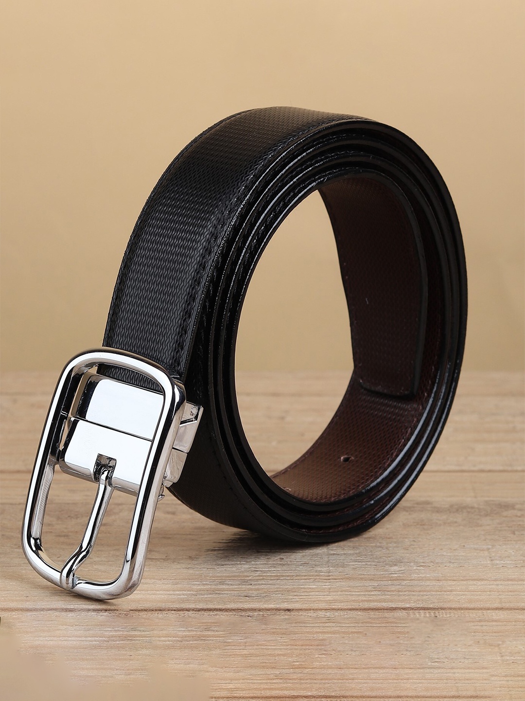 

Kastner Men Artificial Leather Formal Belt, Black