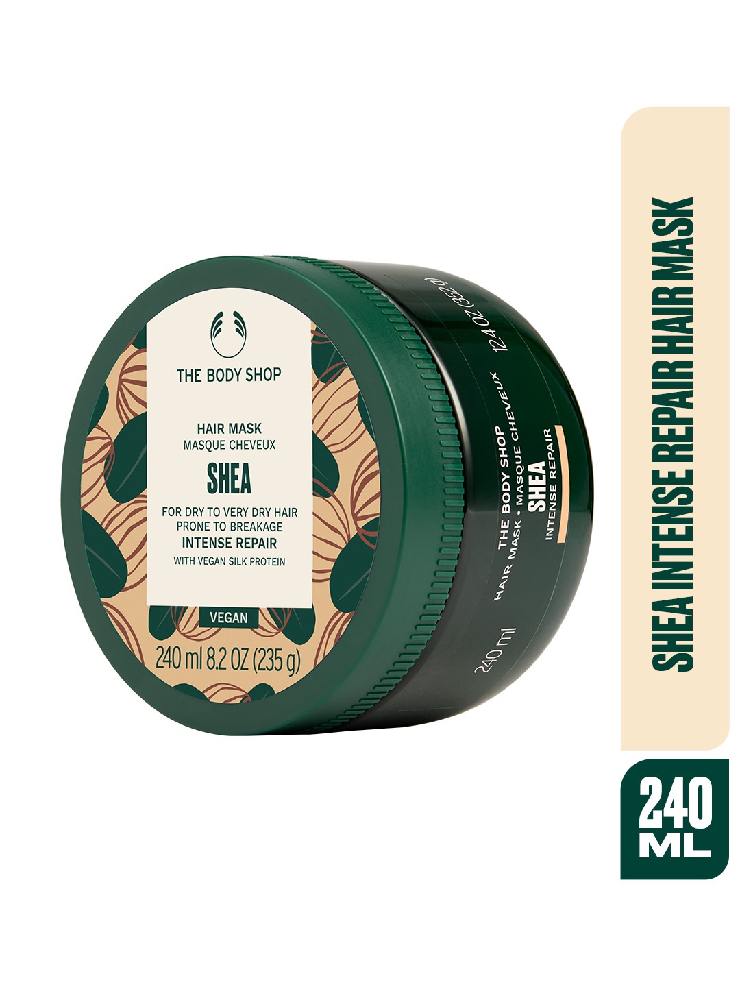 

THE BODY SHOP Vegan Intense Repair Shea Hair Mask - 240 ml, White