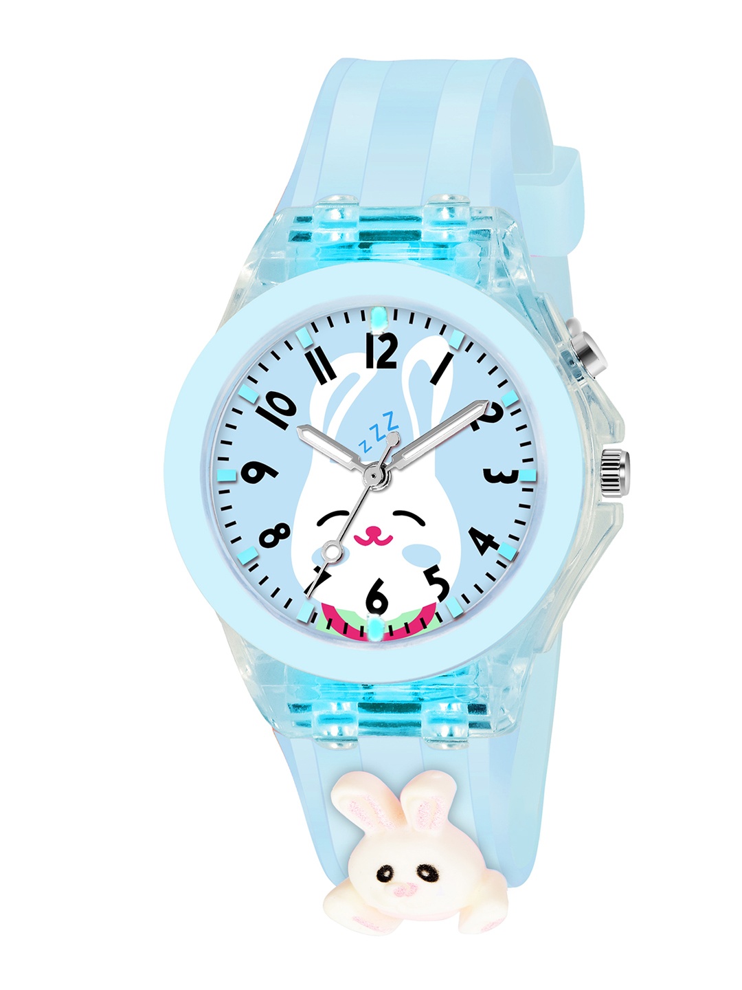 

Shocknshop Kids Analogue Watch LED Rabbit SkyBlue 327, Blue