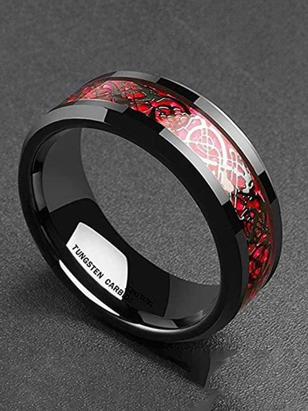 

VIEN Set Of 2 Silver-Plated Stainless Steel Rings