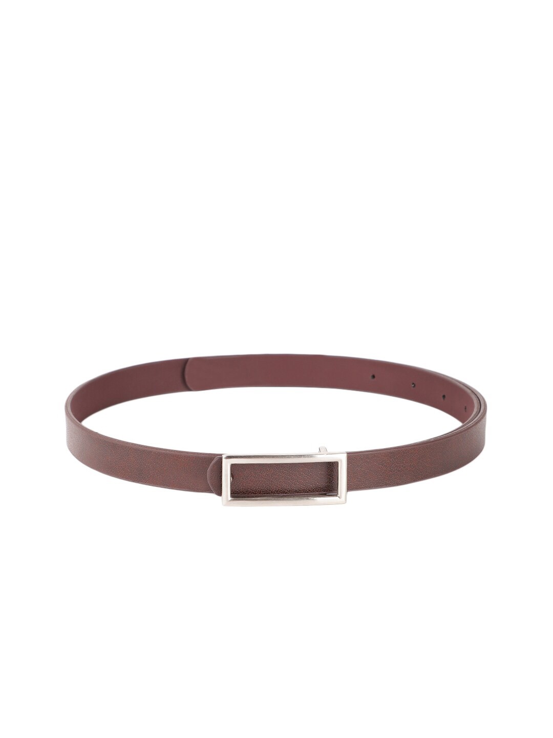 

CRUSSET Girls Textured Casual Belt, Brown