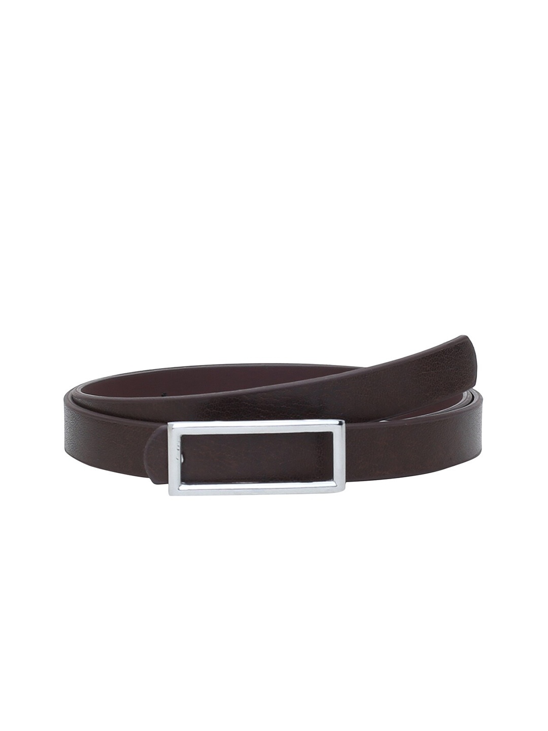 

CRUSSET Girls Textured Casual Belt, Brown