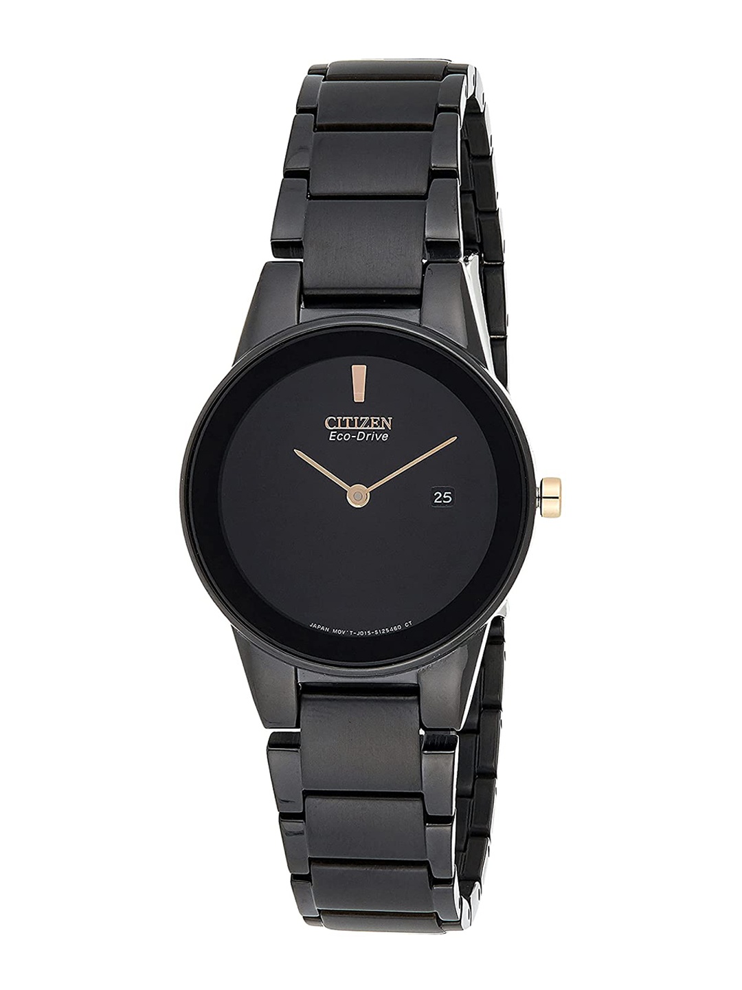 

Citizen Women Bracelet Style Straps Analogue Automatic Light Powered Watch GA1055-57F, Black