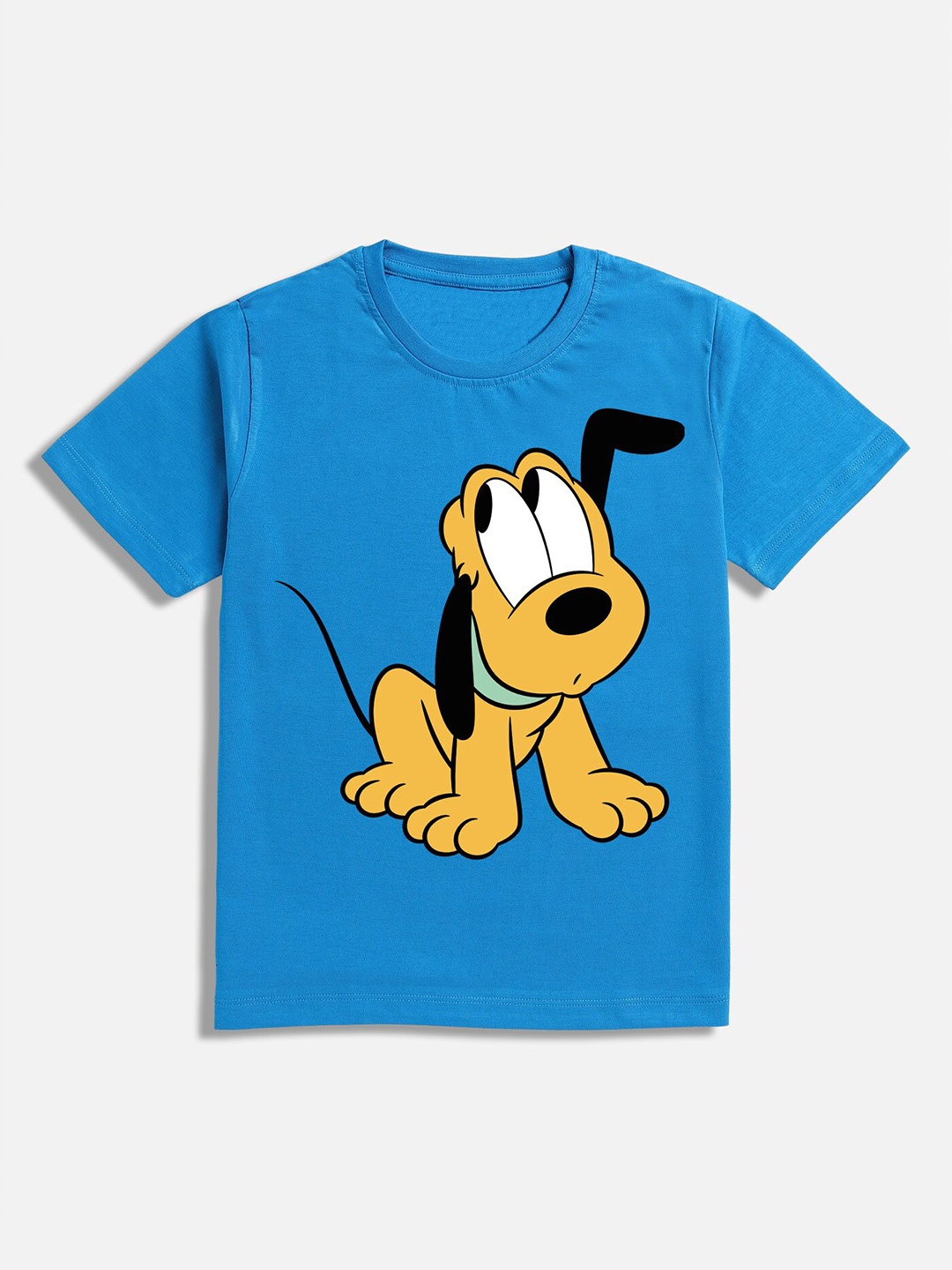 

BAESD Boys Pluto Printed Pure Coton T-shirt with Trousers, Blue