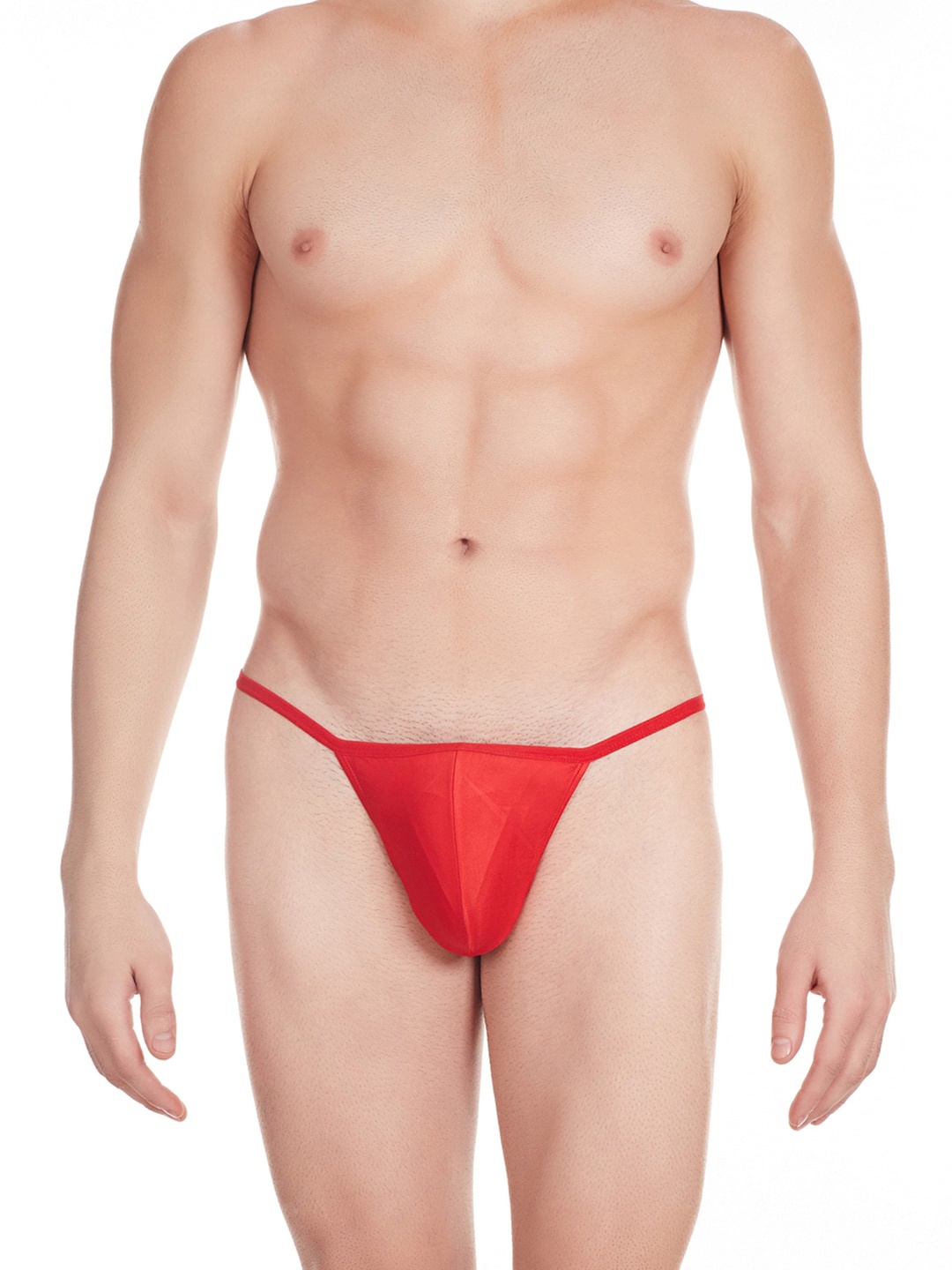 

La Intimo Men Mid-Rise G-String LI05, Red