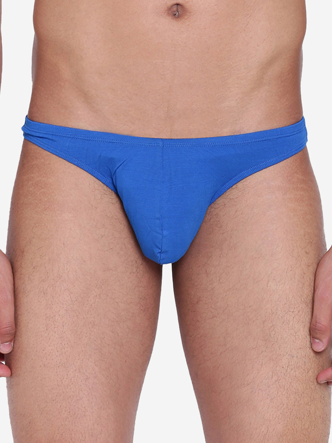 

Thigh High LaIntimo Thong for men, Blue
