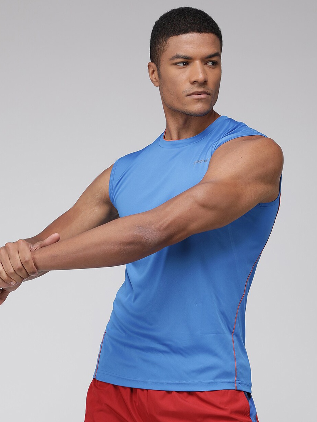 

SPORTO Sleeveless Sports T-shirt, Blue
