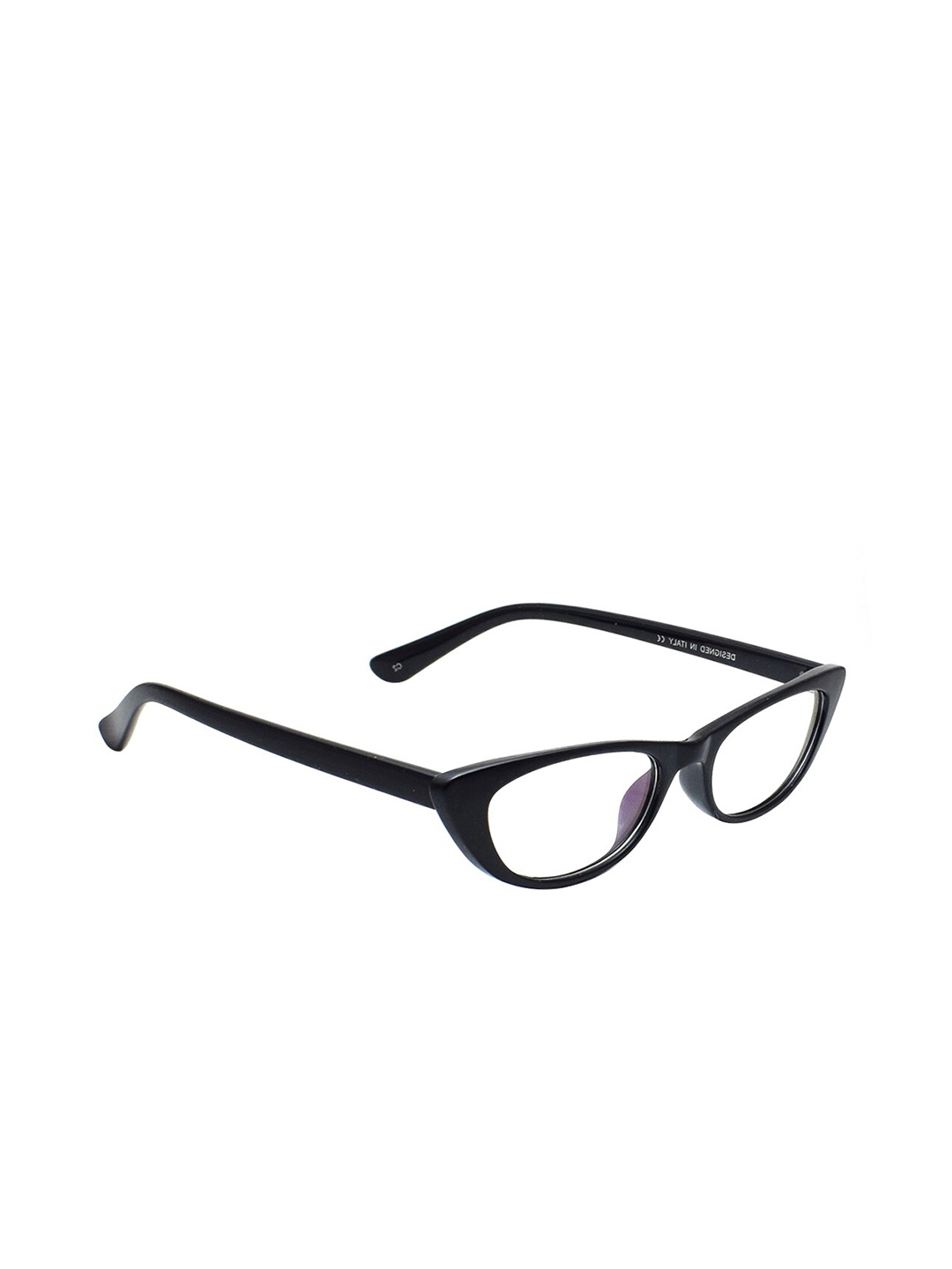 

Peter Jones Eyewear Women Full Rim Cateye Frame, Black