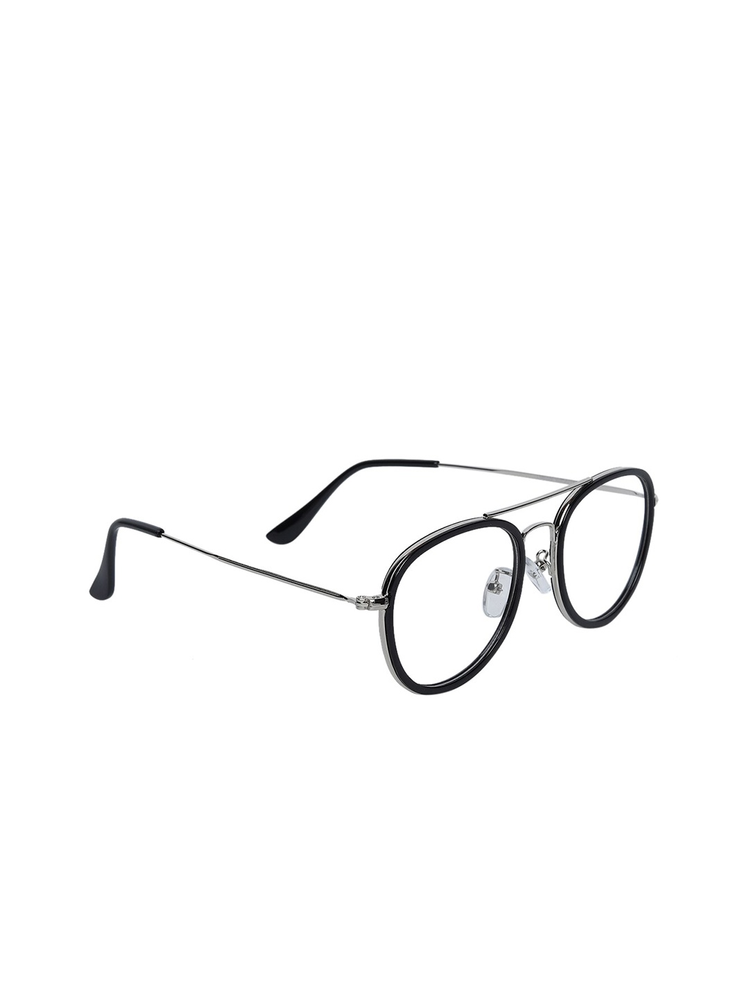 

Peter Jones Eyewear Full Rim Wayfarer Frame, Black