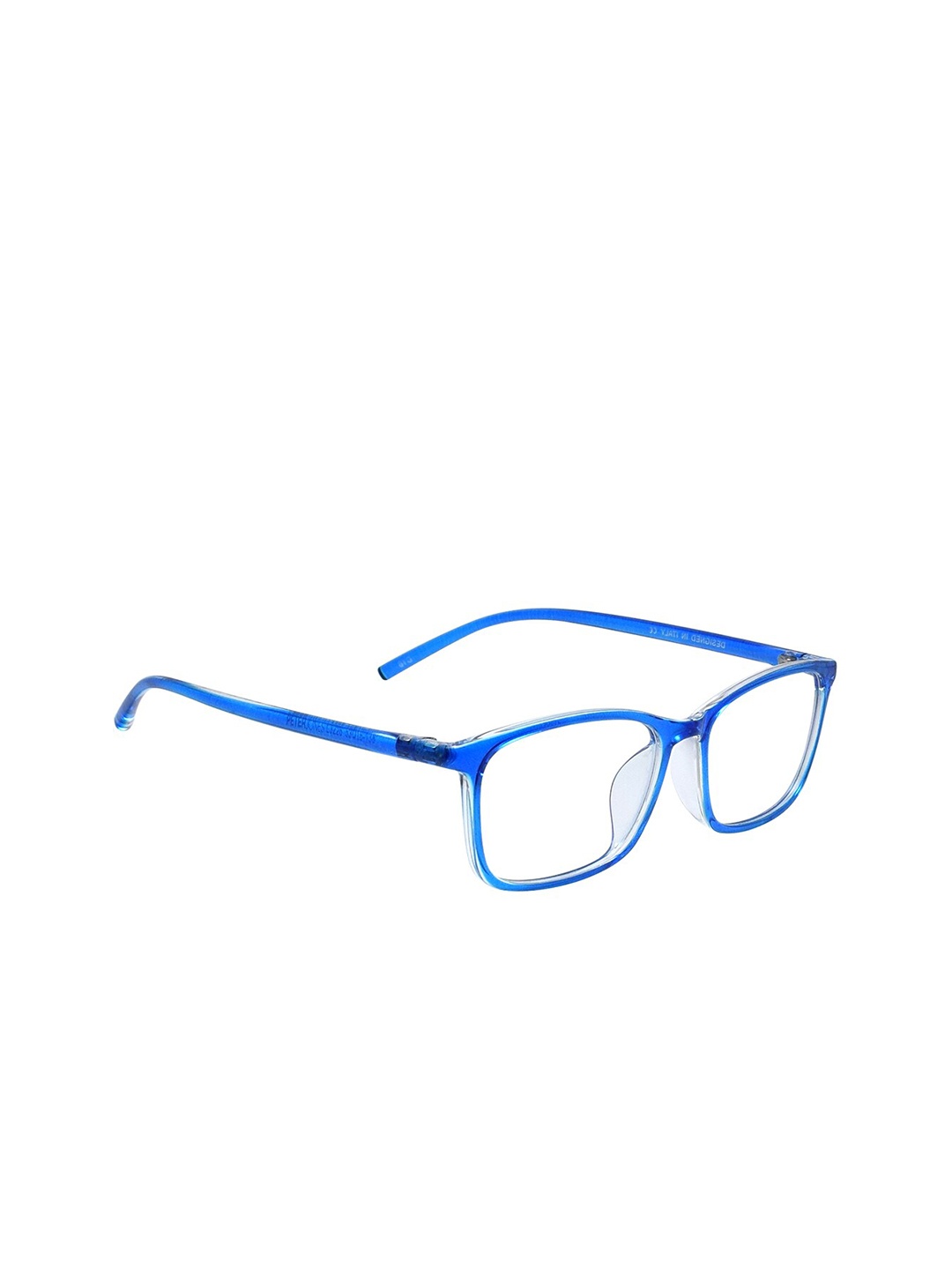 

Peter Jones Eyewear Full Rim Square Frame, Blue