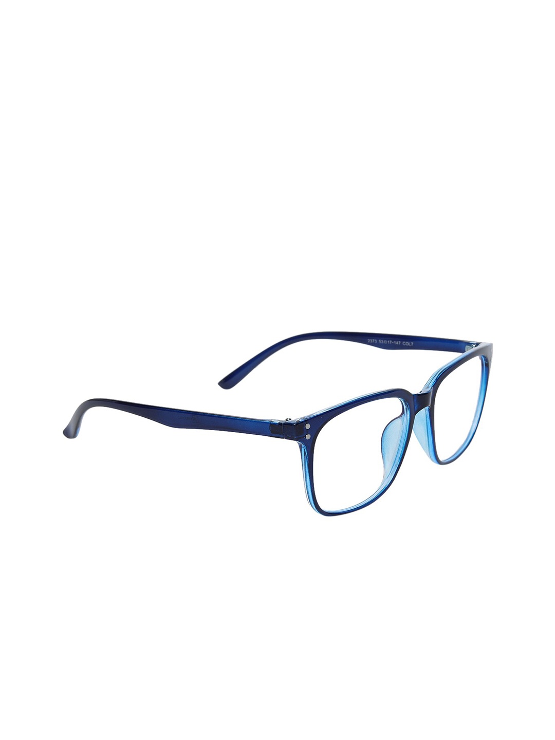 

Peter Jones Eyewear Full Rim Square Frame, Blue