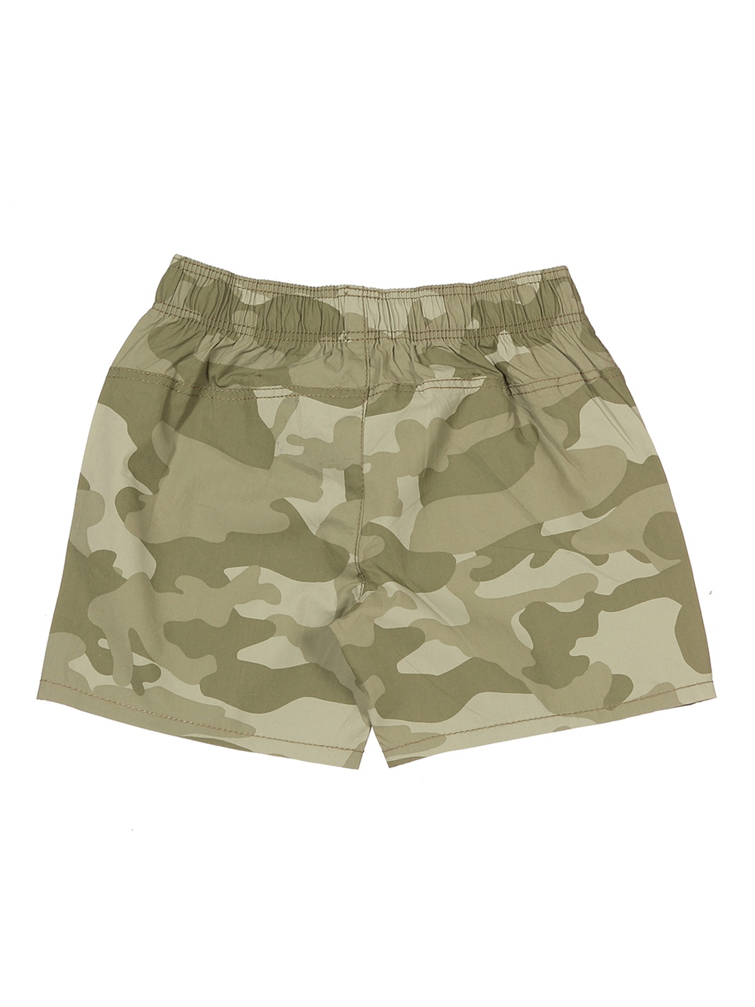 

Lil Lollipop Kids Camouflage Printed Cotton Outdoor Shorts, Green