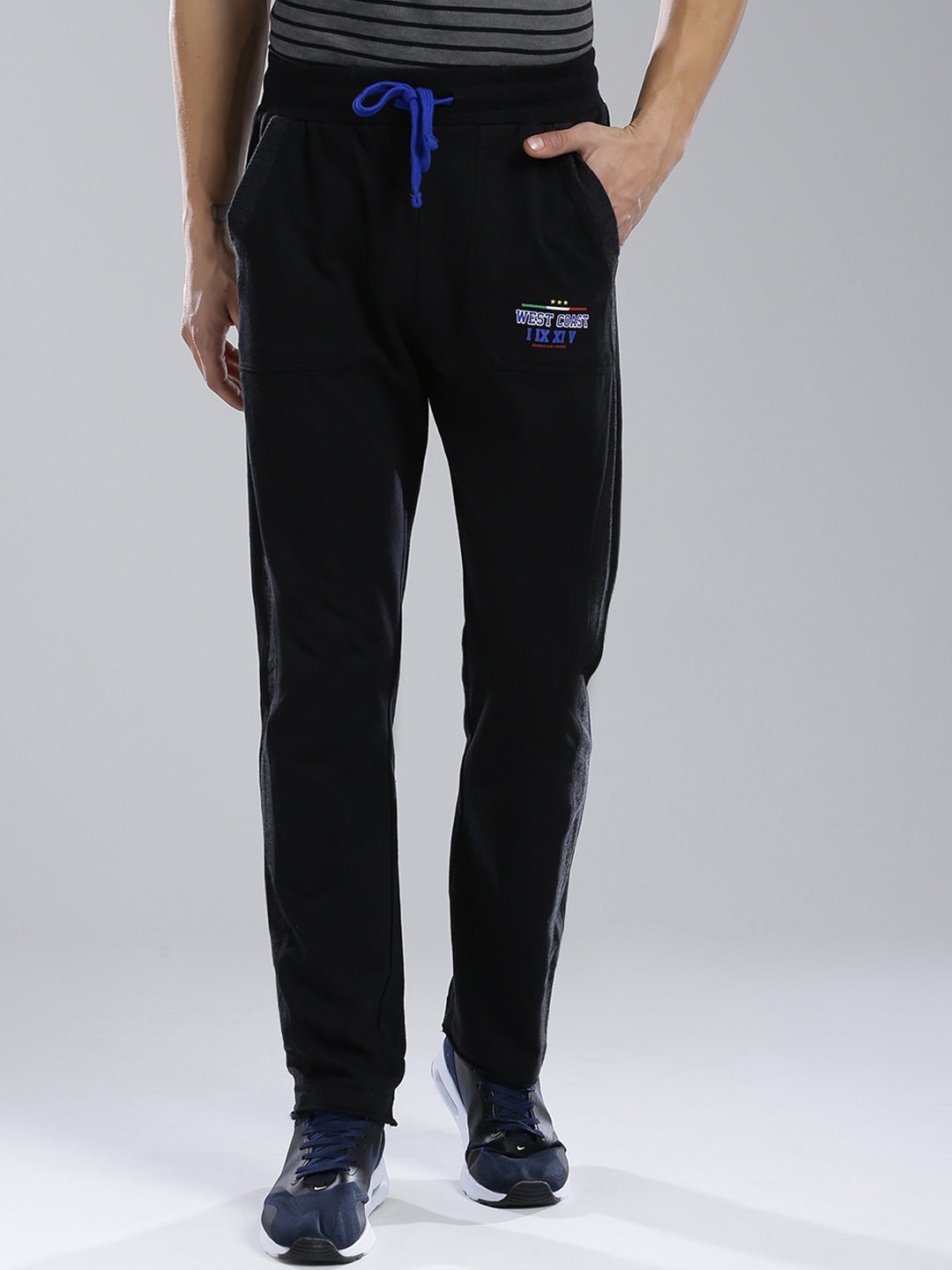 

Masculino Latino Men Cotton Track Pants, Black
