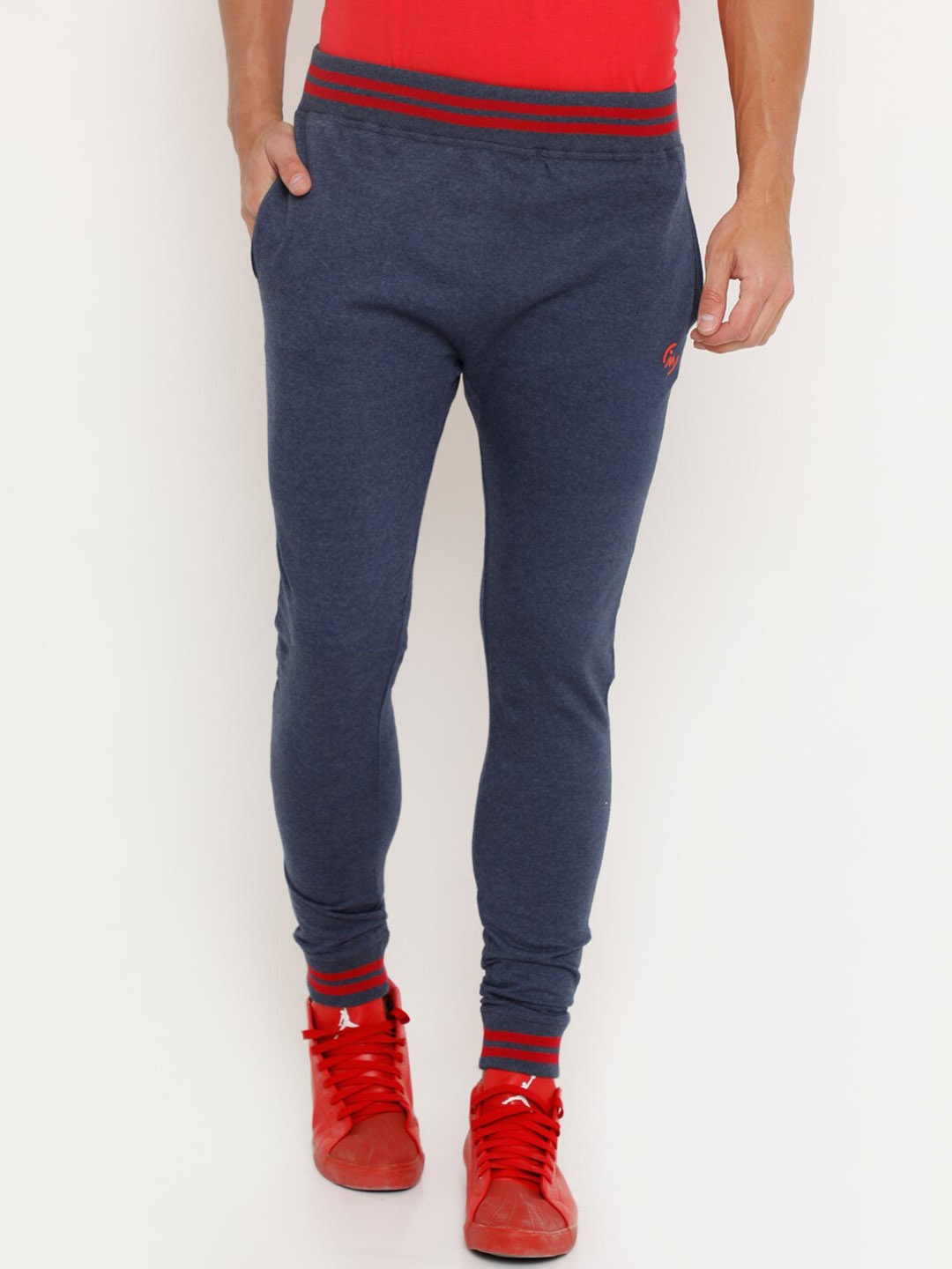 

Masculino Latino Men Rapid-Dry Sports Cotton Joggers, Blue