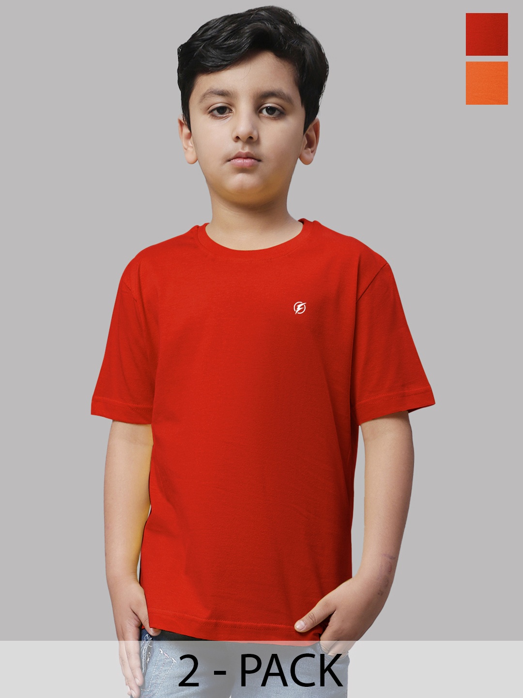 

Friskers Boys Red 2 Pockets T-shirt