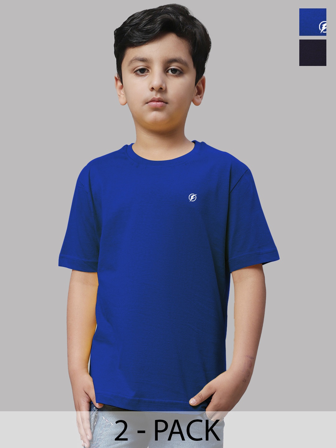 

Friskers Boys Blue 2 Pockets T-shirt