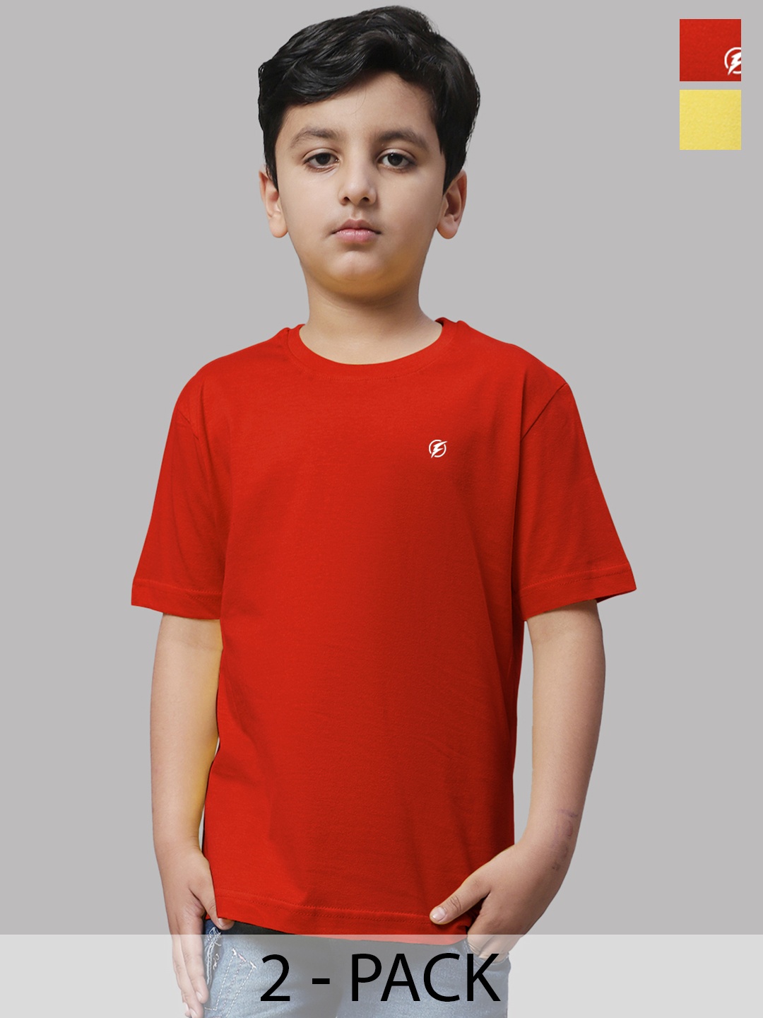 

Friskers Boys Red 2 Pockets T-shirt