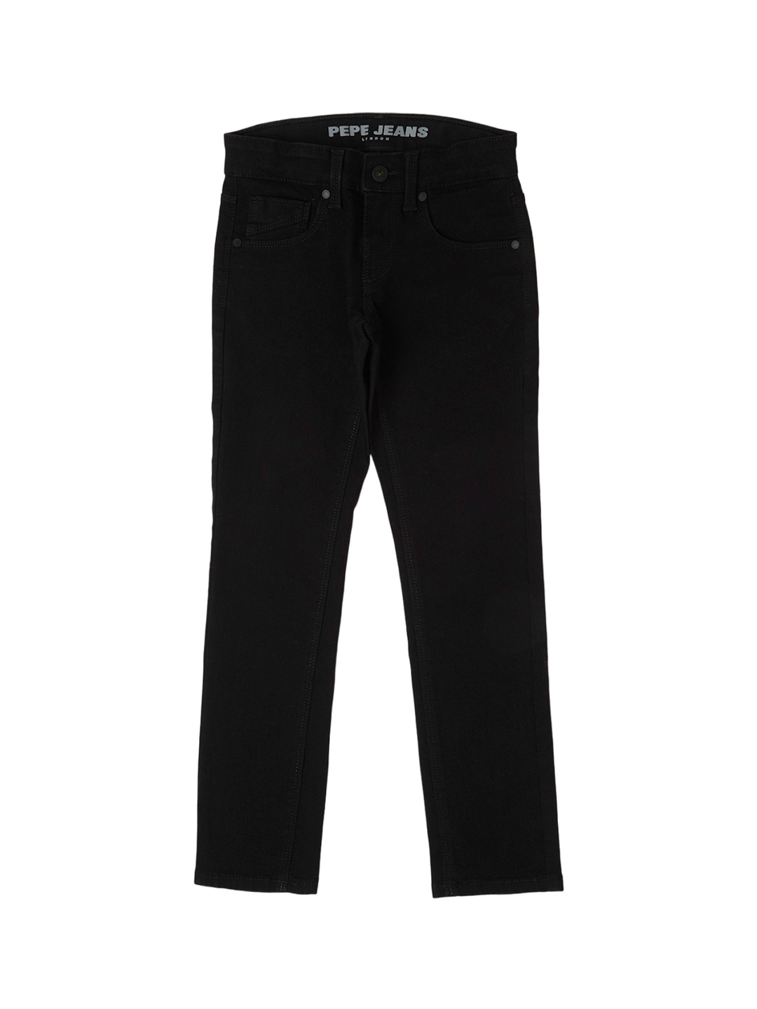 

Pepe Jeans Boys Mid-Rise Slim Fit Jeans, Black