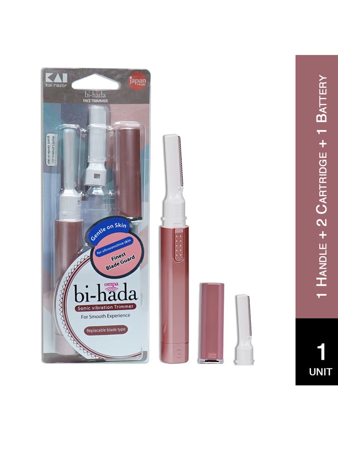 

KAI Women Bi-Hada Ompa Face Trimmer, Brown