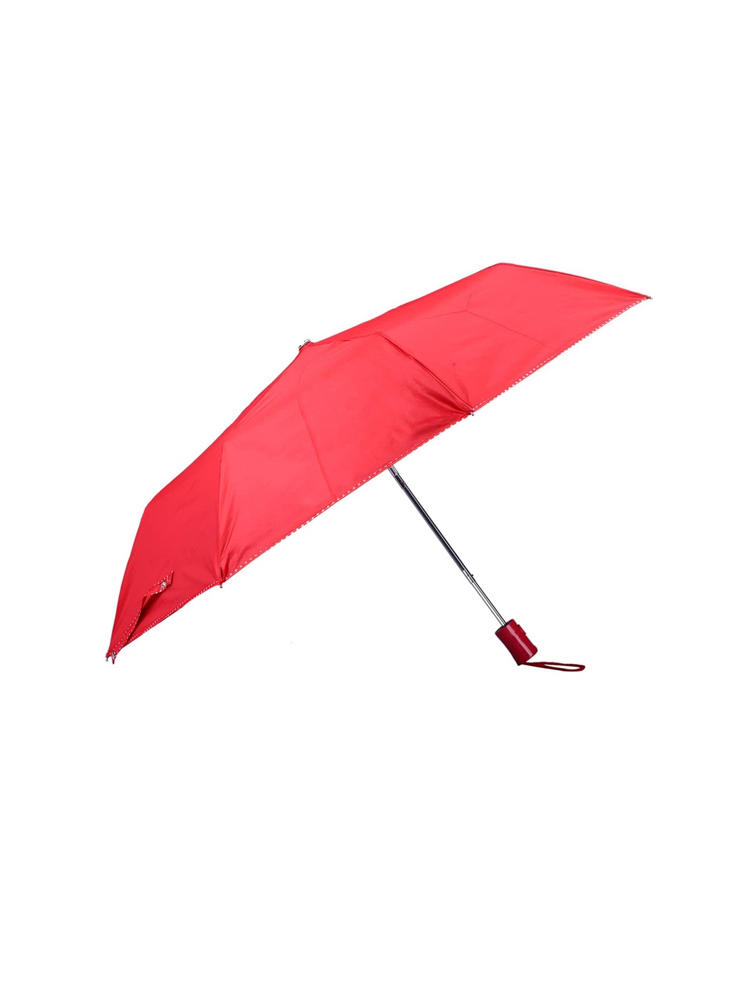 

THE CLOWNFISH 3 Fold Auto Open Waterproof Water Repellent 190 T Umbrella, Red